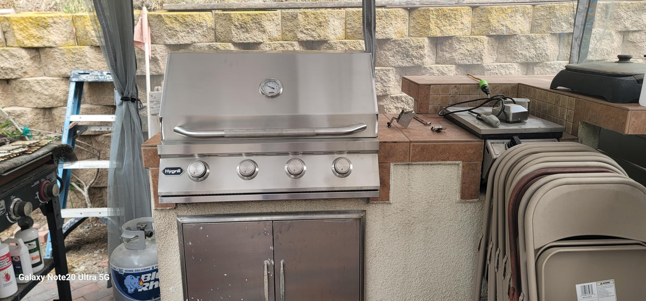 Hygrill STD Series 40-Inch Built In Grill, Stainless Steel 5-Burner, 70,000 BTU customer photo 1