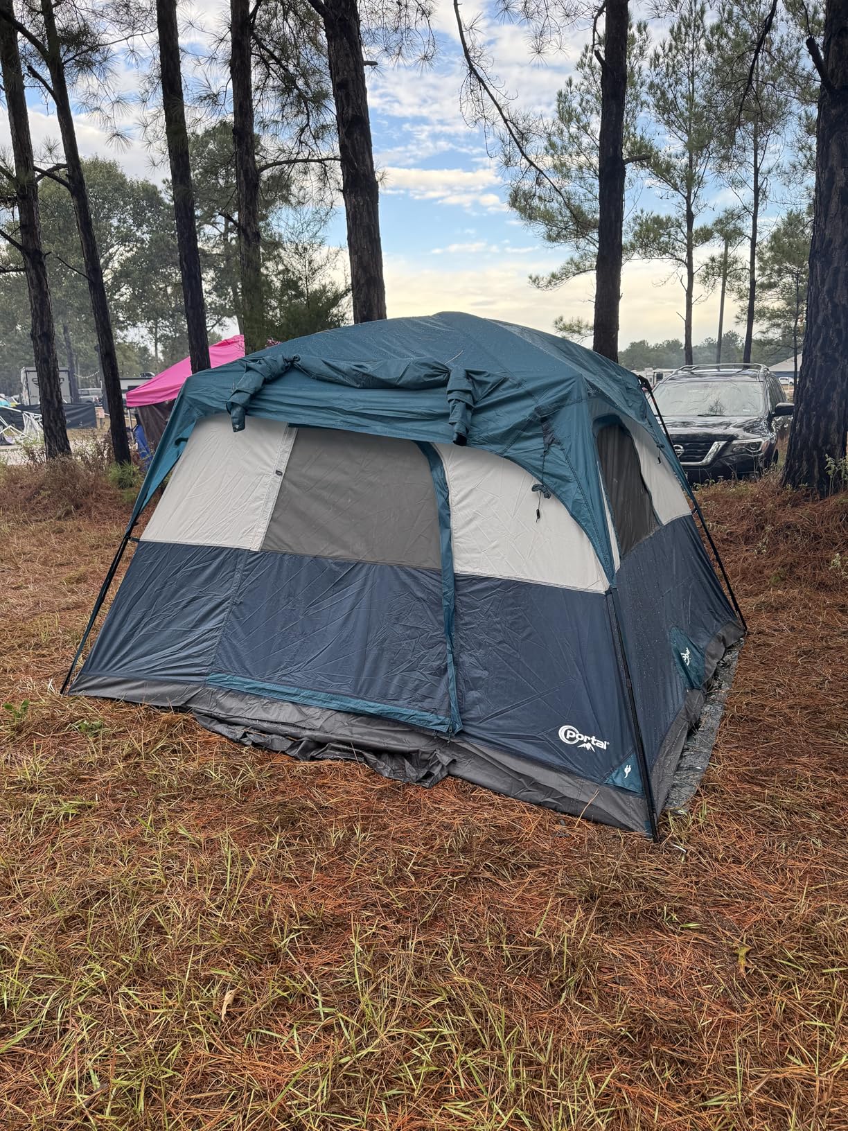 PORTAL 6/8/10 Person Family Camping Tent with Porch, Big Family Camping Tent customer photo 1