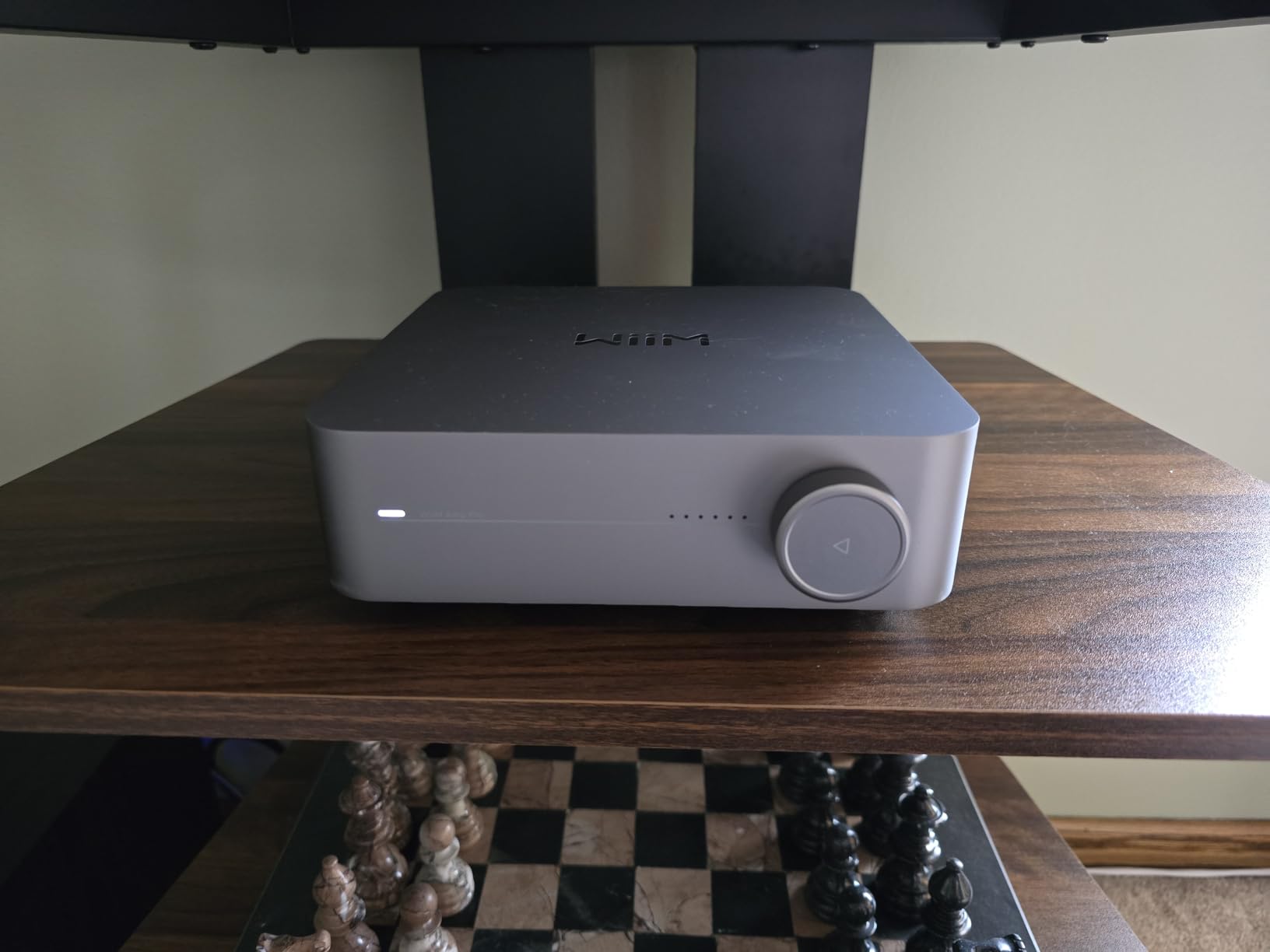 WiiM Amp: Multiroom Streaming Amplifier | AirPlay, Google Cast, Alexa | HDMI | Space Gray customer photo 1