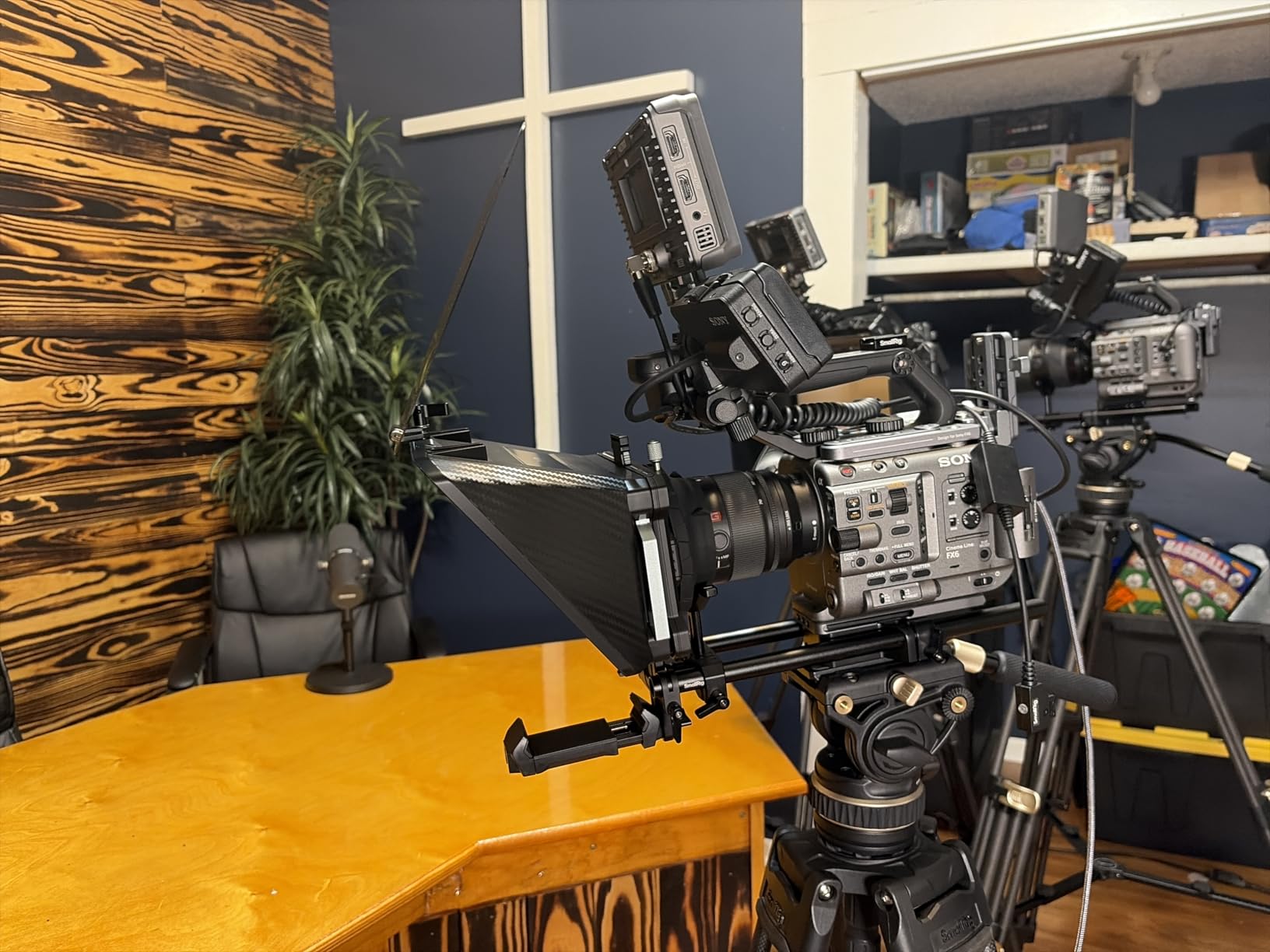 SMALLRIG Teleprompter for iPad Tablet up to 11 inch, SmallGoGo APP Supports PDF Picture Word TXT, Must Work with 15mm LWS Baseplate for Mirrorless DSLR Camcorder - 3646 customer photo 1