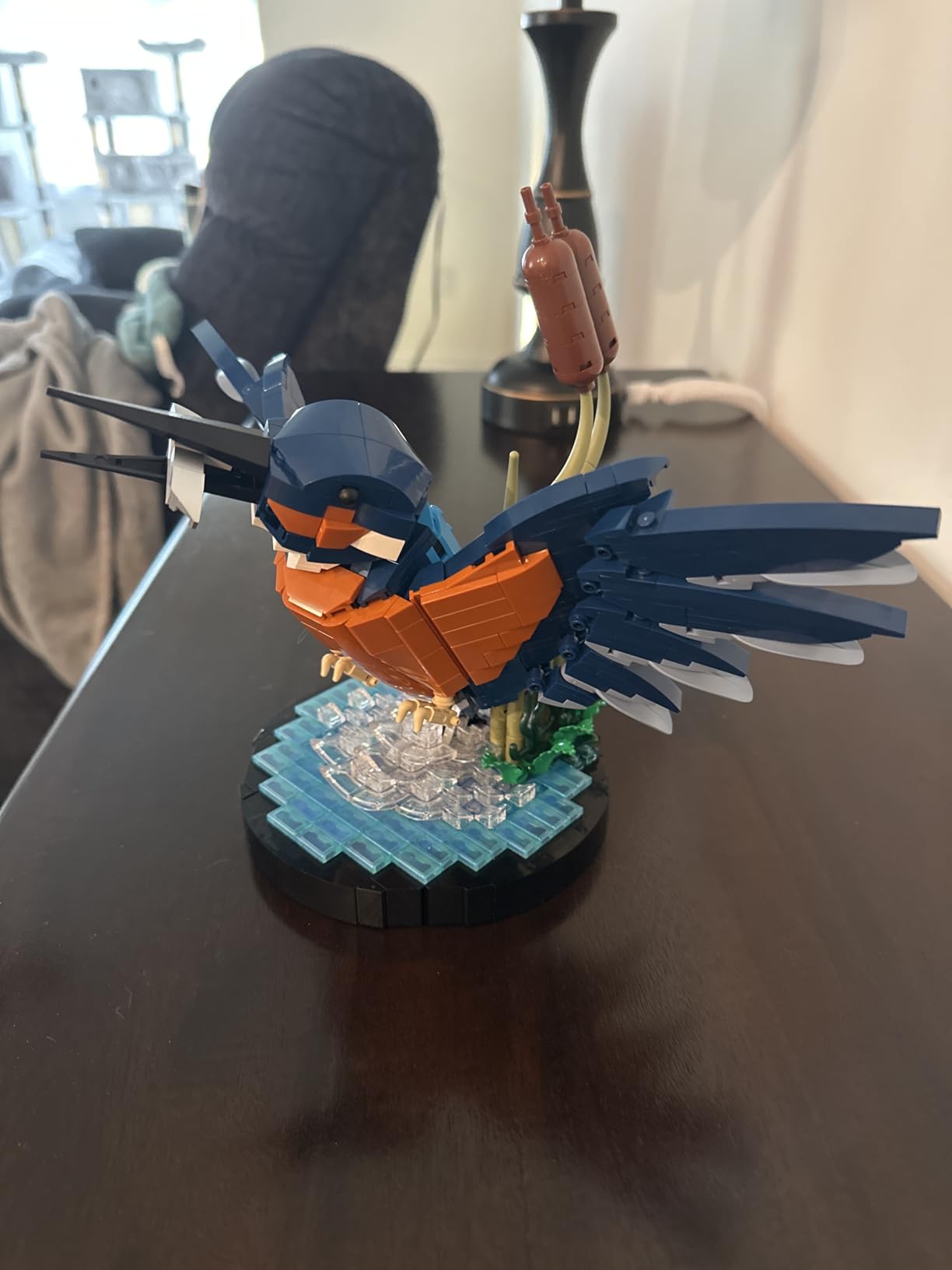 LEGO Icons Kingfisher Bird Model, Creative Set for Adults to Build and Display, Relaxing Project for Bird Lovers & Enthusiasts, Ideal Gift for Home and Office Decor, 10331 customer photo 1