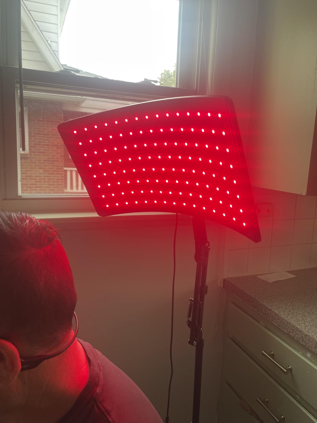 Viconor Red Light Therapy for Face and Body, Red Infrared Light Therapy Lamp with Stand Led 660nm & 850nm Infrared Light Device for Body customer photo 1