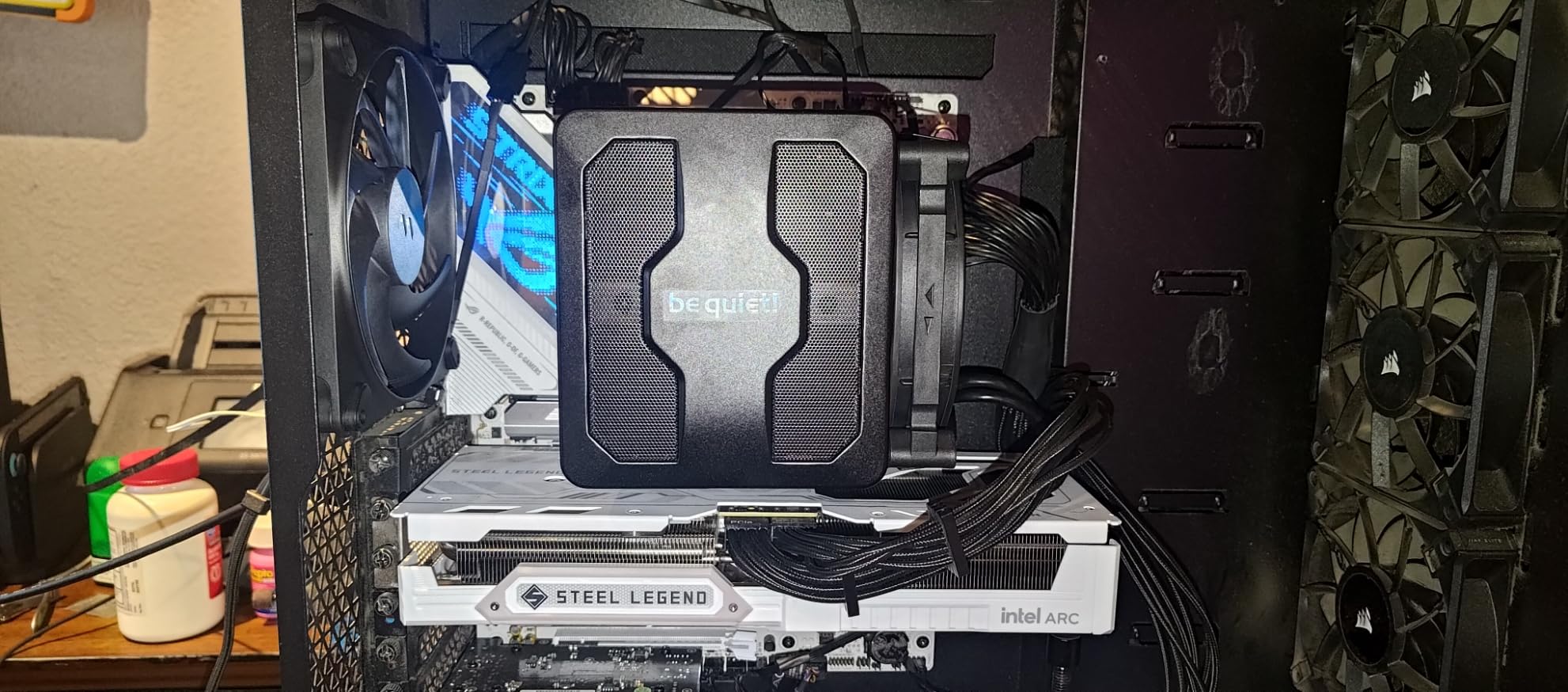 be quiet! Dark Rock Pro 5 Quiet Cooling CPU Cooler | 7 High-Performance Copper Heat Pipes | Speed Switch | Thermal Grease | BK036 customer photo 2