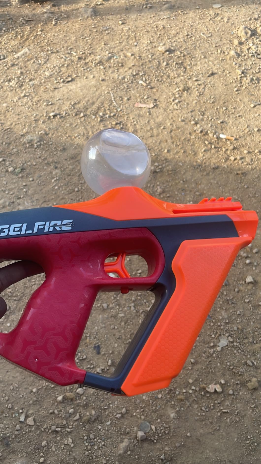 NERF Pro Gelfire Uproar Full Auto Blaster, 150 FPS, 10,000 Gelfire Rounds, 400 Round Hopper, Eyewear, Ages 14+ customer photo 2