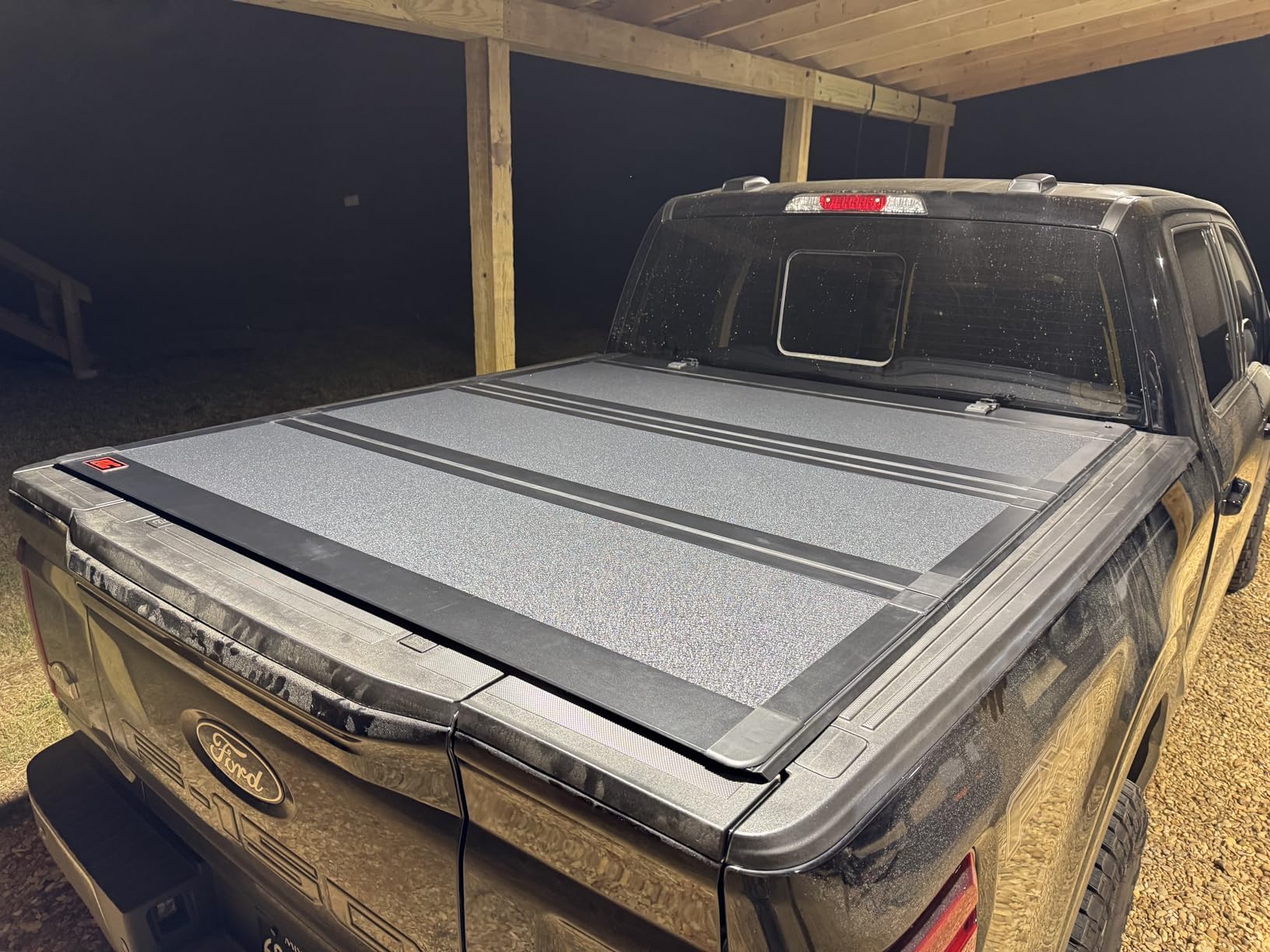 Rough Country Hard Tri-Fold Truck Bed Tonneau Cover for Ford F-150 (2021-26), Lightning (2022-26) customer photo 2