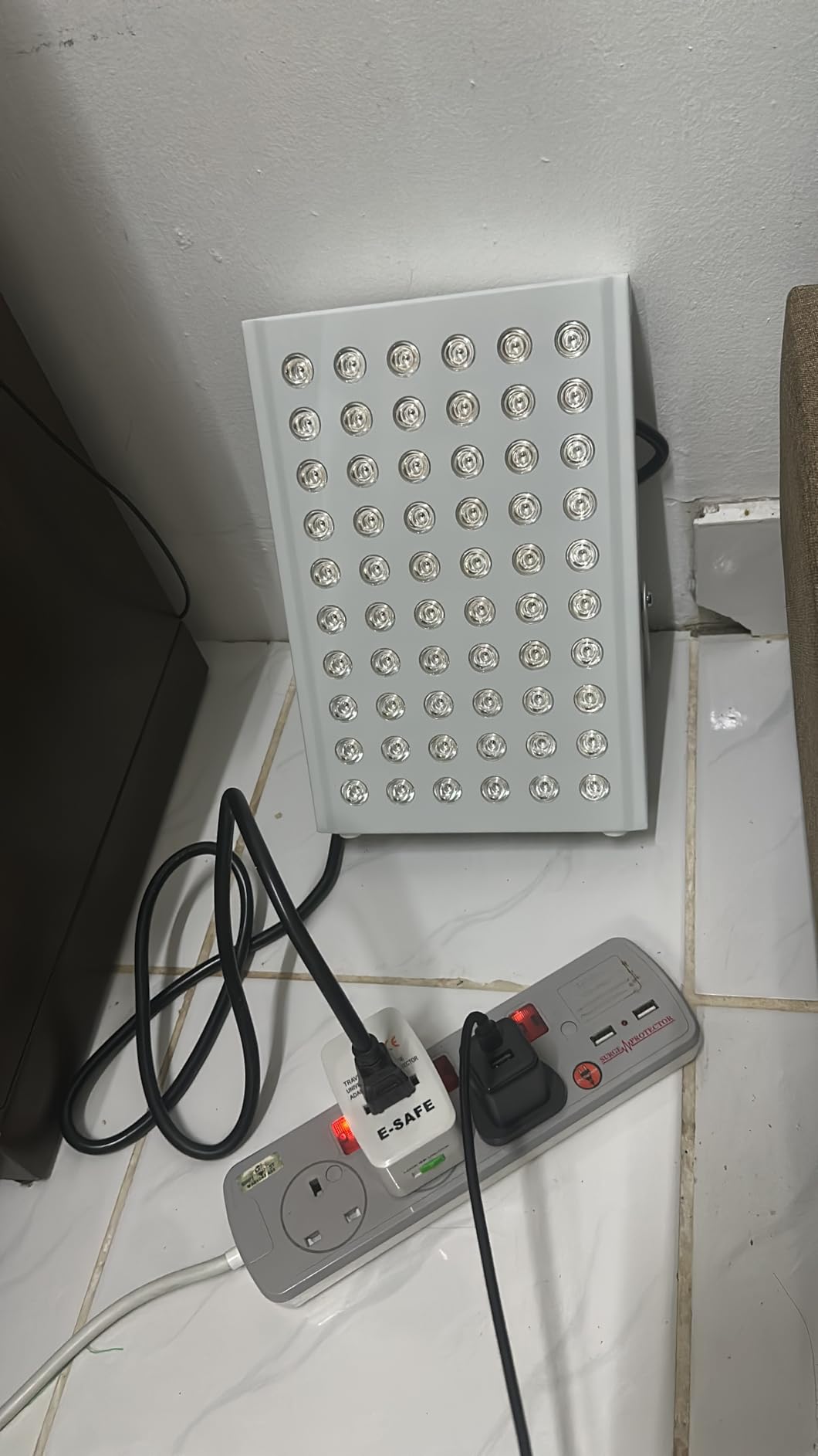 Mito Red Light - MitoMIN 2.0 Red Light Panel - Red Light Therapy for Face and Neck - Red Light and Near Infrared Red Light Therapy - At-Home Red Light Therapy for Body customer photo 1