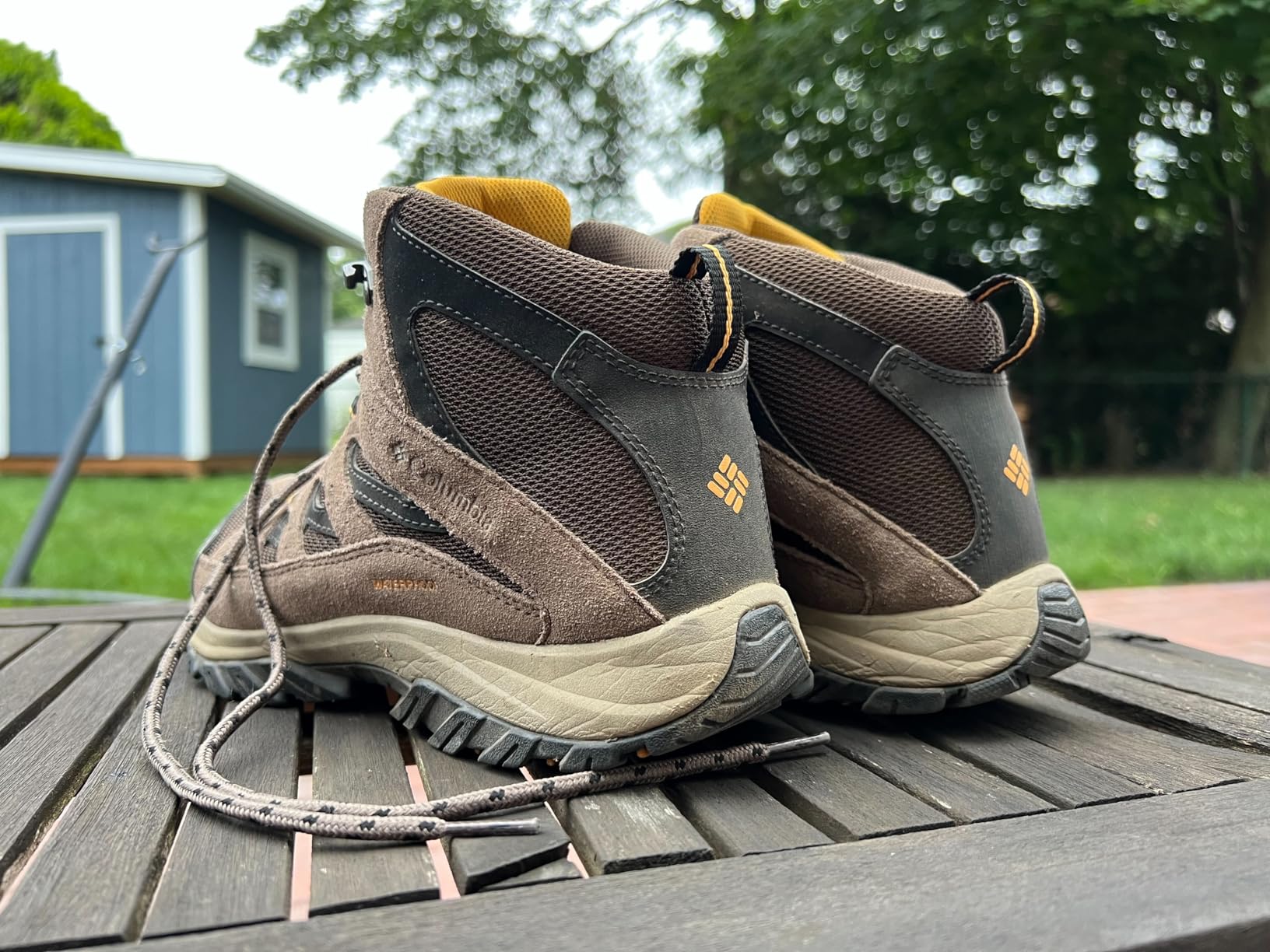Columbia Men's Crestwood Mid Waterproof Hiking Boots customer photo 2