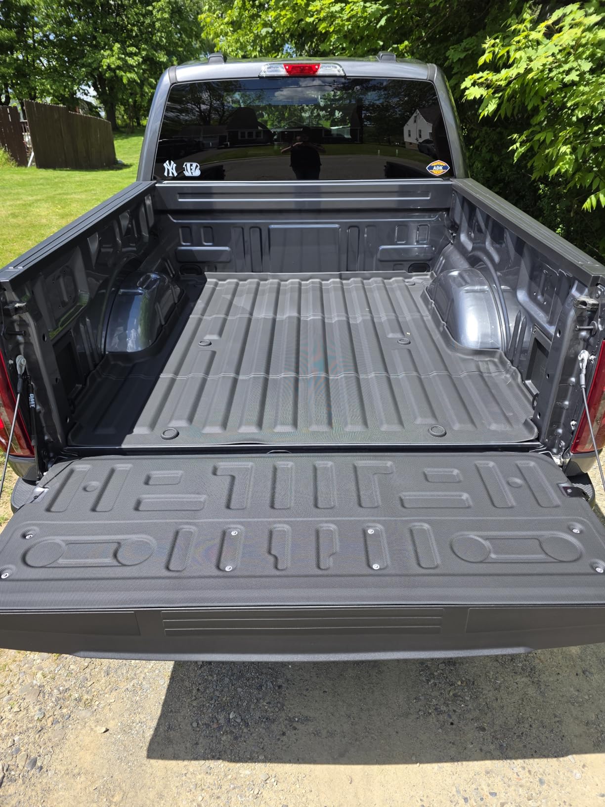 TripleAliners Truck Mat Compatible with 2019-2026 Chevy Silverado/GMC Sierra 1500 5.8FT Accessories, Truck Bed Mat Heavy Duty Custom Fit All Weather Protection TPE Pickup Bed Liner customer photo 2