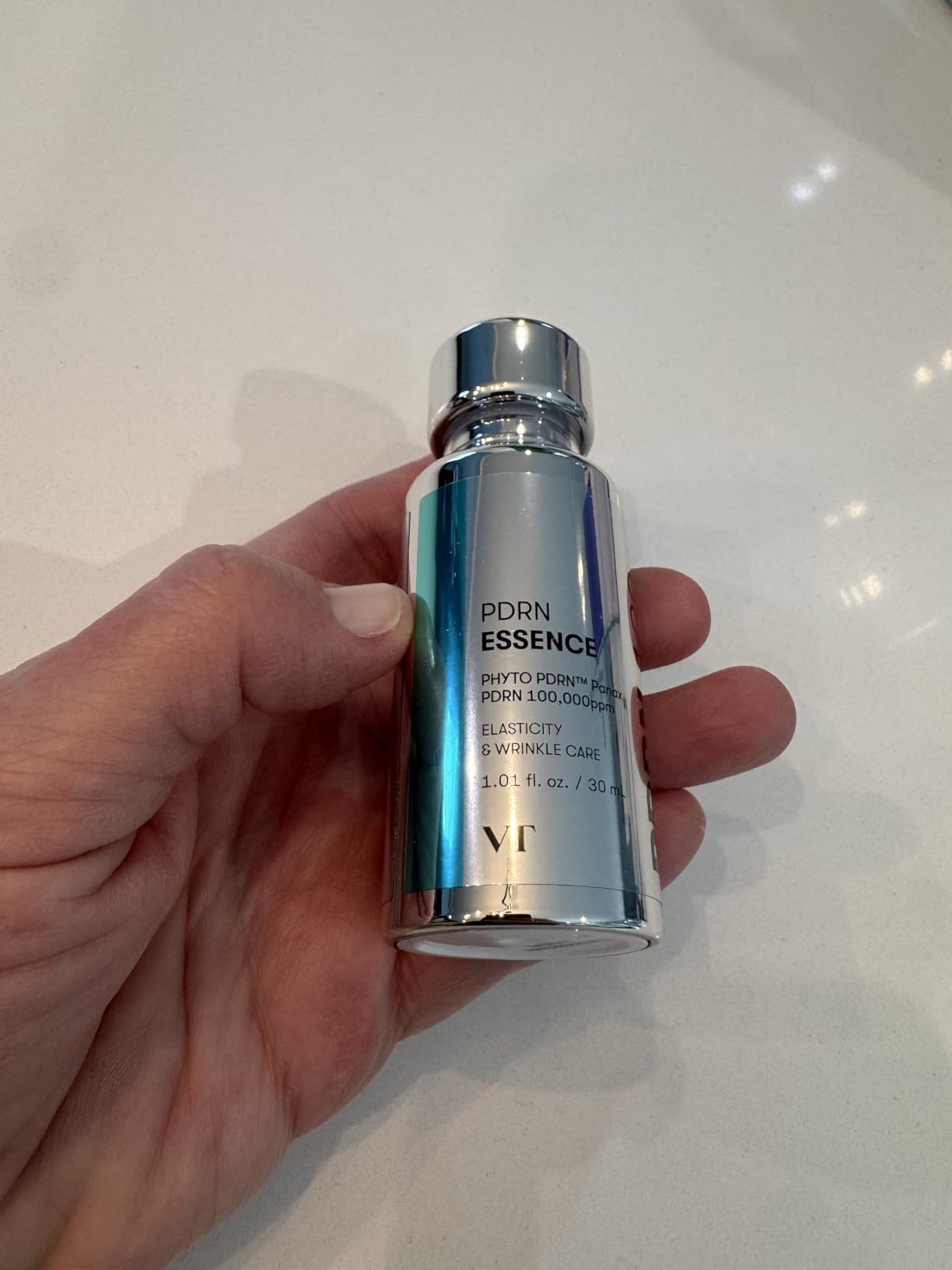 VT COSMETICS PDRN 100 Essence, Intensive Glow Serum, 100,000ppm Vegan PDRN, Skin Restoration & Plumping, Hydrating & Moisturizing, Firming, Fine Lines, Korean Skincare 1.01 fl. Oz. customer photo 1