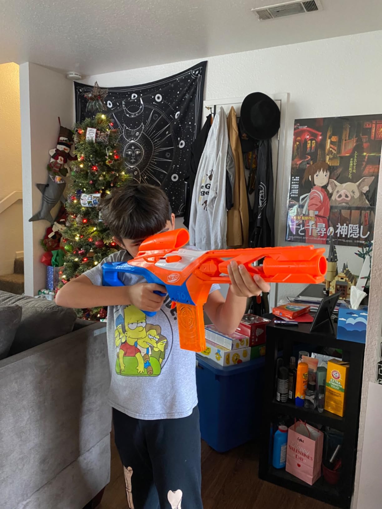 NERF N Series Pinpoint Dart Blaster, 18 N1 Darts Compatible Only N Series Blasters, 10-Dart Clip, Blaster Gifts for Kids customer photo 1