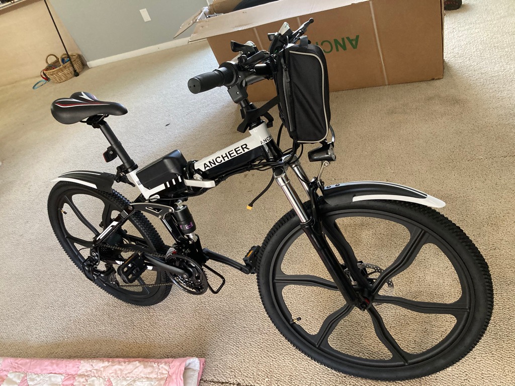 ANCHEER Electric Bike for Adults, 26