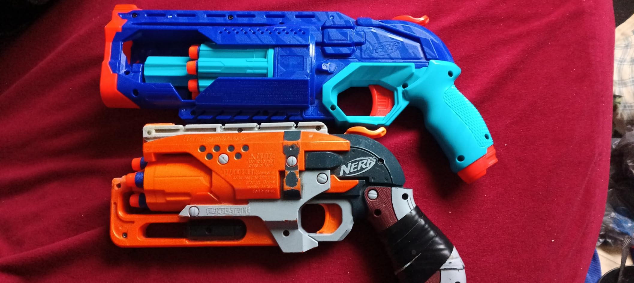 NERF Elite 2.0 Trailblazer RD-8 Blaster, Wild Edition Color Design, 8-Dart Rotating Drum, Hammer Action, 16 Elite Darts, Tactical Rail (Amazon Exclusive) customer photo 1