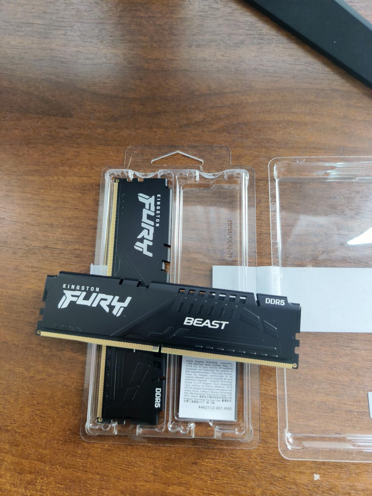 Kingston FURY Beast 32GB (2x16GB) 6000MT/s DDR5 CL30 Desktop Memory - AMD EXPO (KF560C30BBEK2-32) customer photo 2