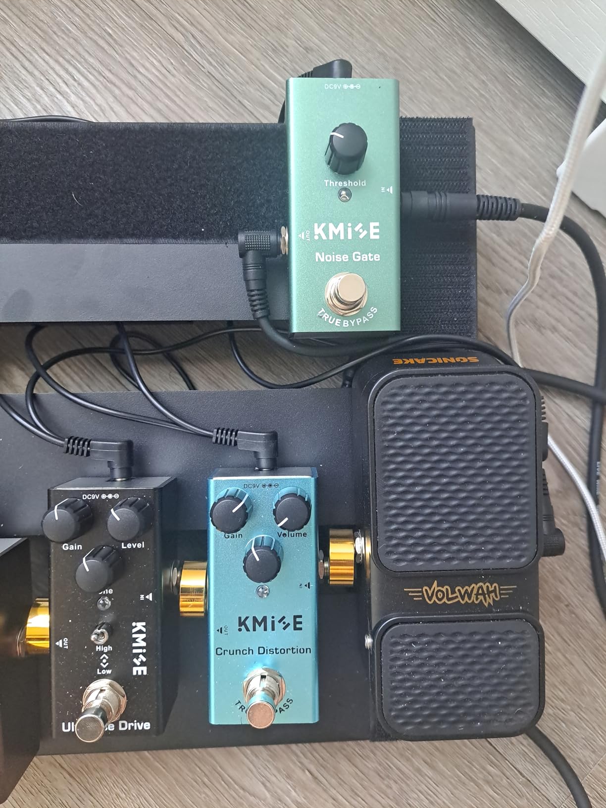 SONICAKE Wah Active Volume Pedal, Wah & Volume 2 in 1 Combo Guitar Effects Pedal, Full-size Pedal 9.57