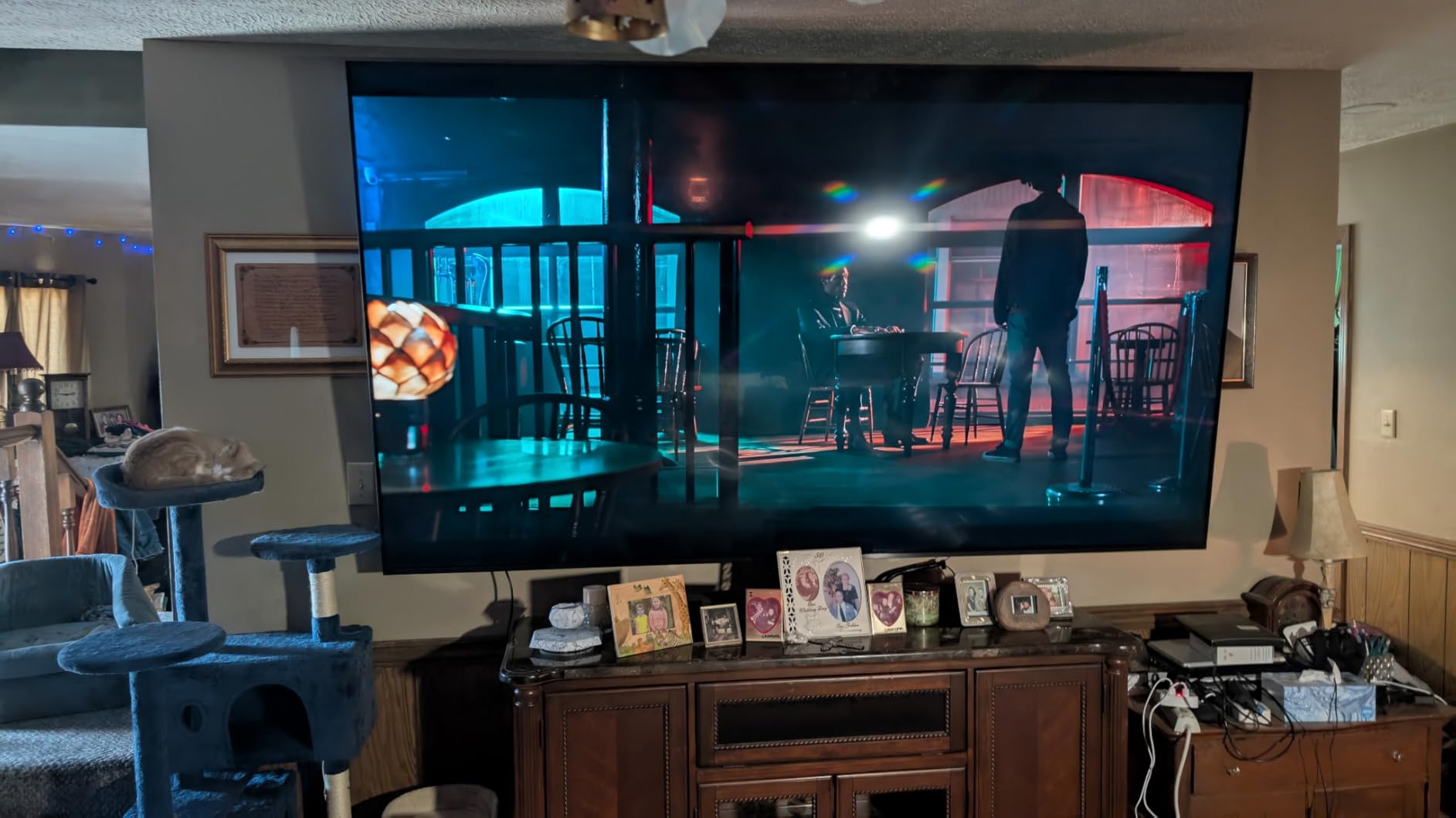 TCL 55-Inch Q65 QLED 4K UHD Smart TV with Google TV (55Q651G, 2024 Model) Dolby Vision, Dolby Atmos, HDR Pro+, Game Accelerator Enhanced Gaming, Voice Remote, Works with Alexa customer photo 2