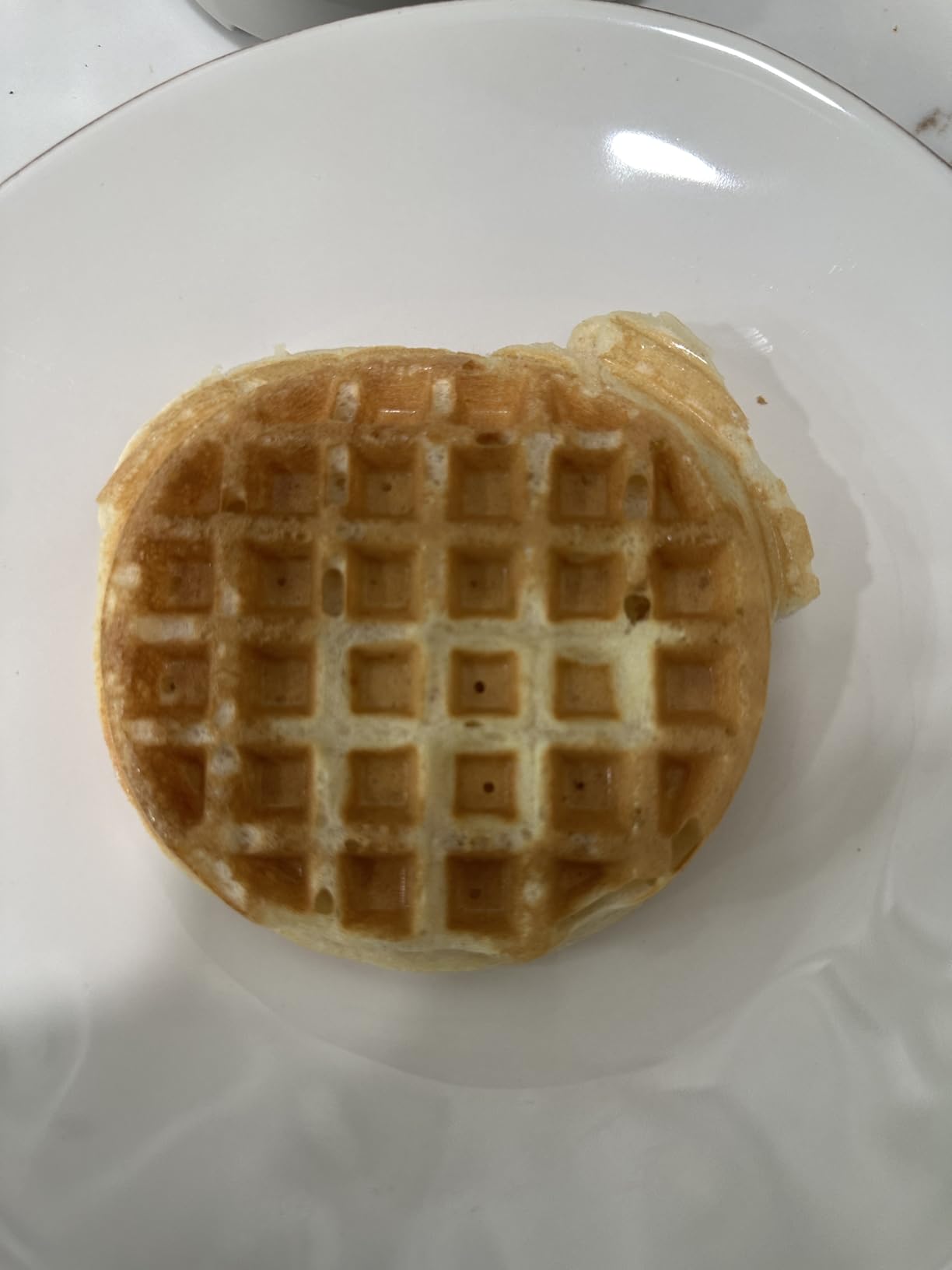 bella Snack-n-Store Mini Waffle Maker, EverGood Ceramic Nonstick Coating, Cord Wrap, Ready Indicator Light & Cool Touch Handles, Stackable Design & Customizable Plates, 400 Watt, Blossom customer photo 2