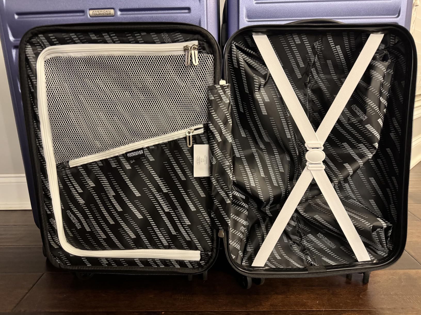 American Tourister Westridge Hardside Luggage Set with Spinner Wheels, Holly Red, 3PC Set (CO/M/L) customer photo 1