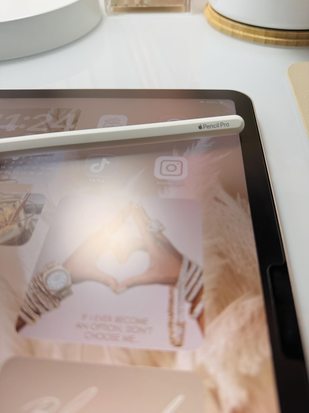 Apple Pencil Pro: Latest Model - Pixel-Perfect Precision, Tilt and Pressure Sensitivity, Perfect for Note-Taking, Drawing, and Art. Charges and Pairs Magnetically customer photo 2