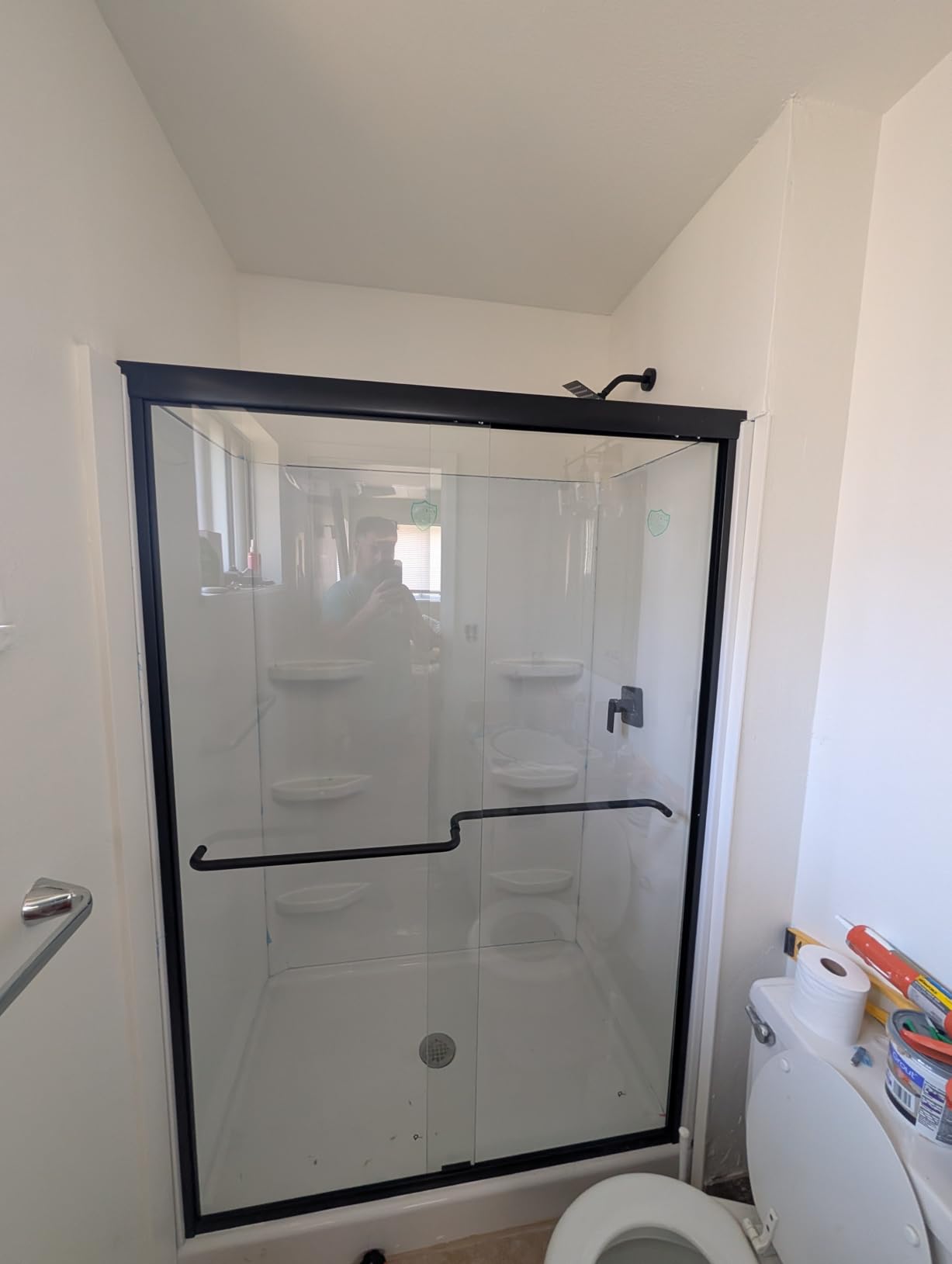 Royal Guard Double Sliding Shower Door, 56-60