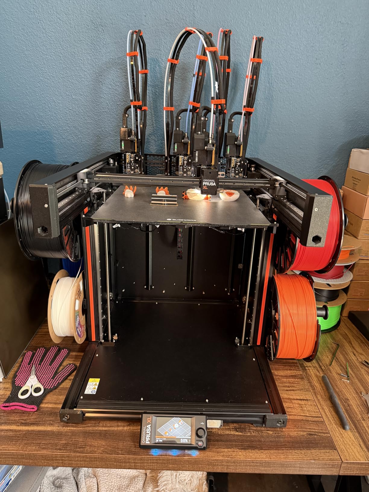 Original Prusa XL 5-Toolhead CoreXY 3D Printer - Large-Format Multi-Material & Full-Color Professional Printing System, Industrial Prototyping, Advanced Multi-Tool Platform customer photo 1