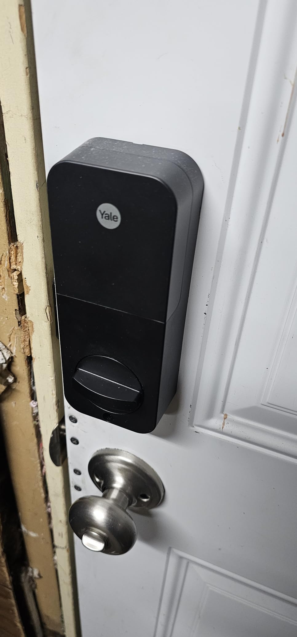 Yale Black Suede Code Keypad Deadbolt Front Door Lock for Keyless Entry, YED210-NR-BSP customer photo 1