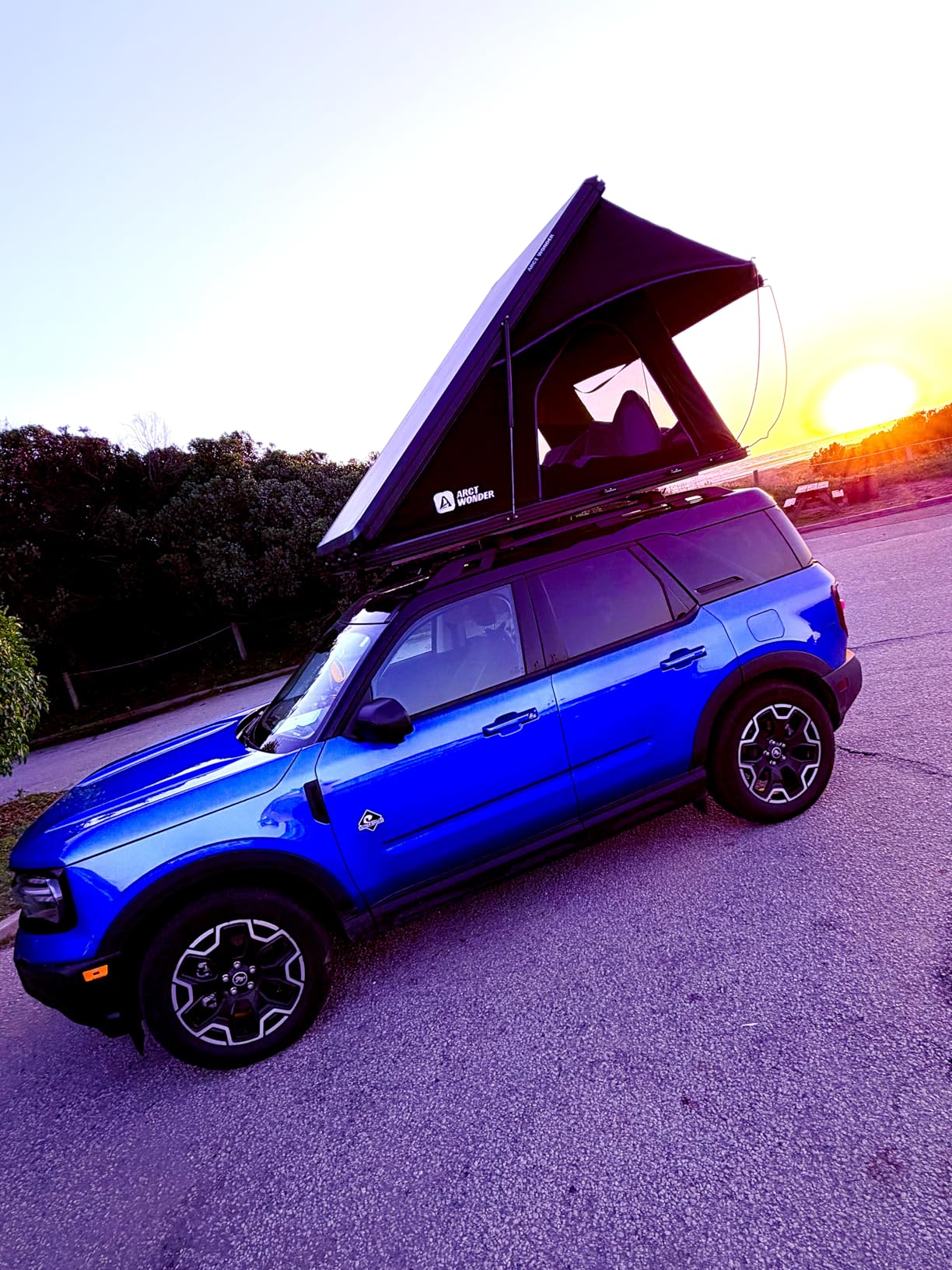 Solar Panel Rooftop Tent Hard Shell,Pop Up Car Roof Top Tent Hardshell customer photo 2