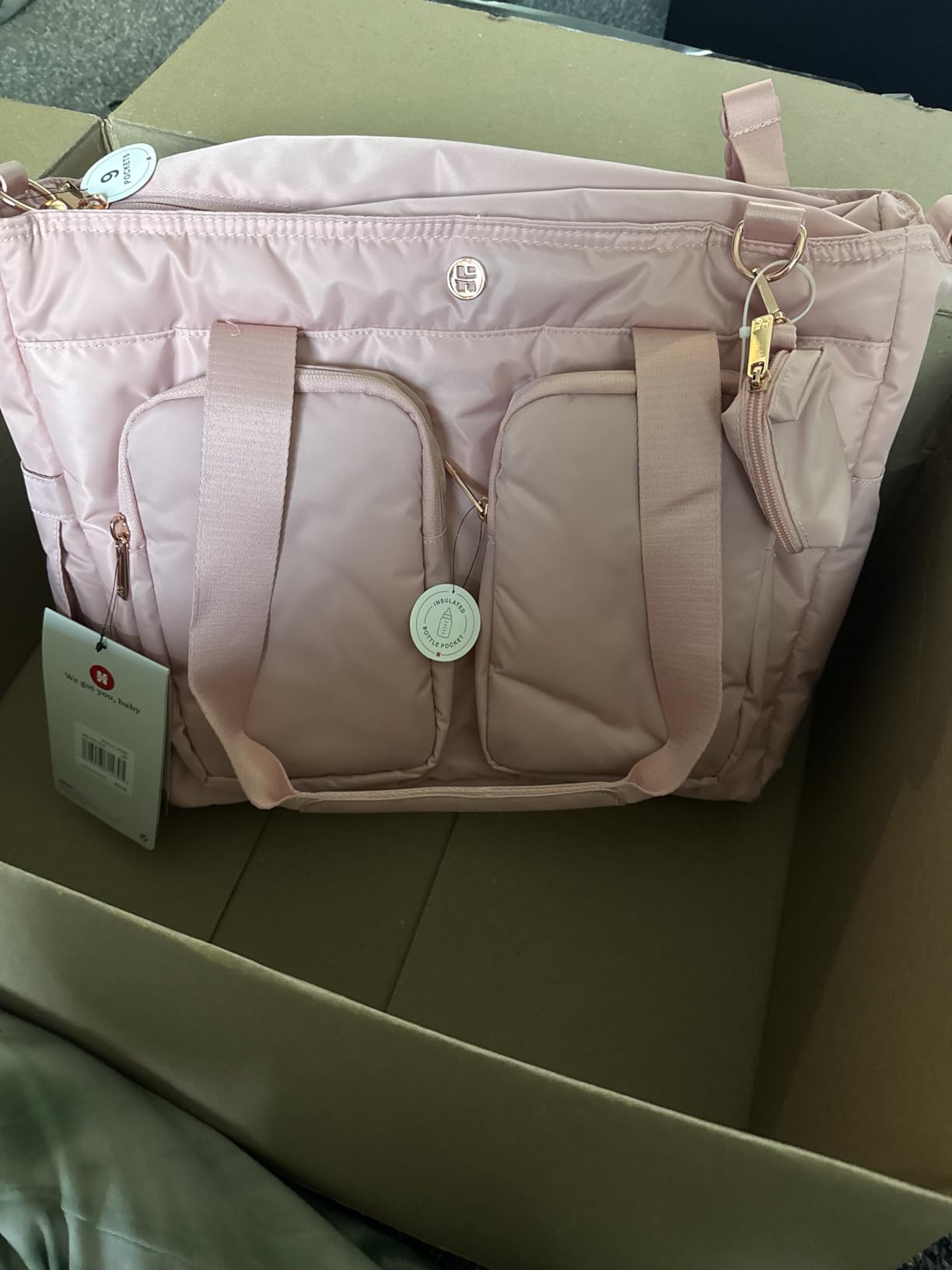 Huggies Signature Hug Weekender Tote Diaper Bag customer photo 2