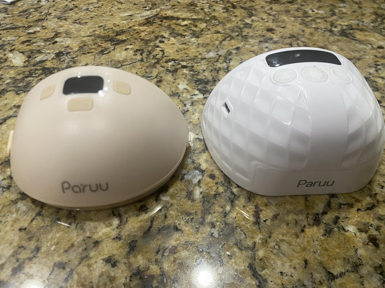 Paruu Hands Free Breast Pump P16, Wearable Breast Pump Electric Portable with 4 Modes & 12 Levels, Max 309mmHg Strong Suction 19/21/24mm Flange Inserts Wearable Breastfeeding Pump, 2 Pack customer photo 1