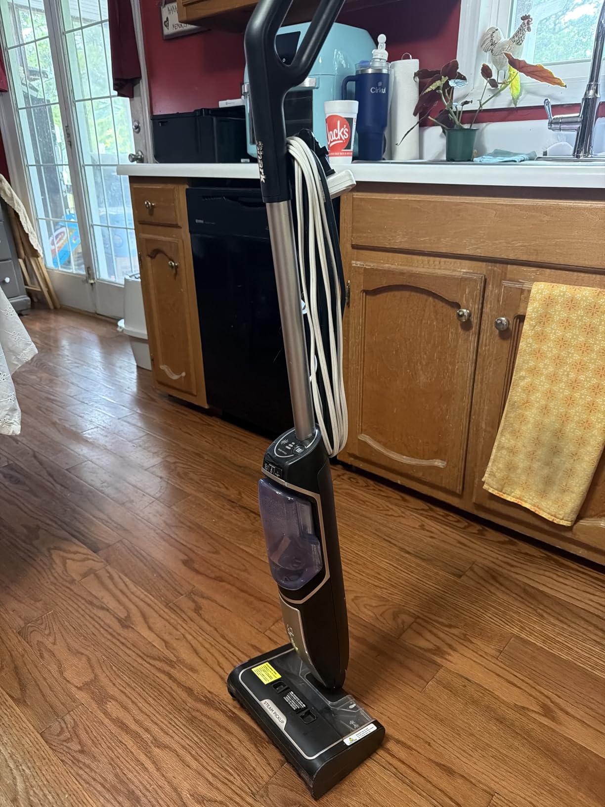Steam Mop - All-in-one Powerful Handheld Steam Cleaner Detachable Floor Steamer with 11 Accessories, MultiPurpose Steamer for Hardwood Floors, Clothes, Windows, Tiles, Carpet, Whole Home Use customer photo 1