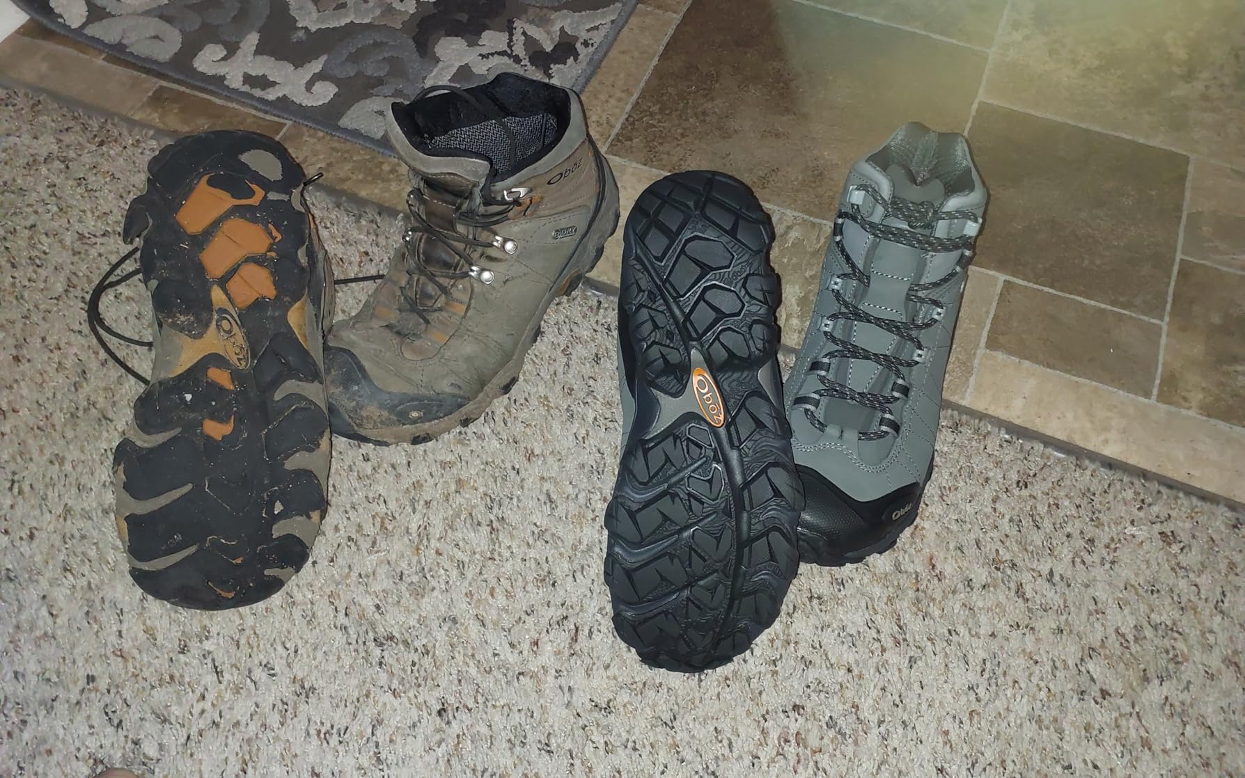 Oboz Men's Bridger Mid B-DRY Waterproof Hiking Boot customer photo 1