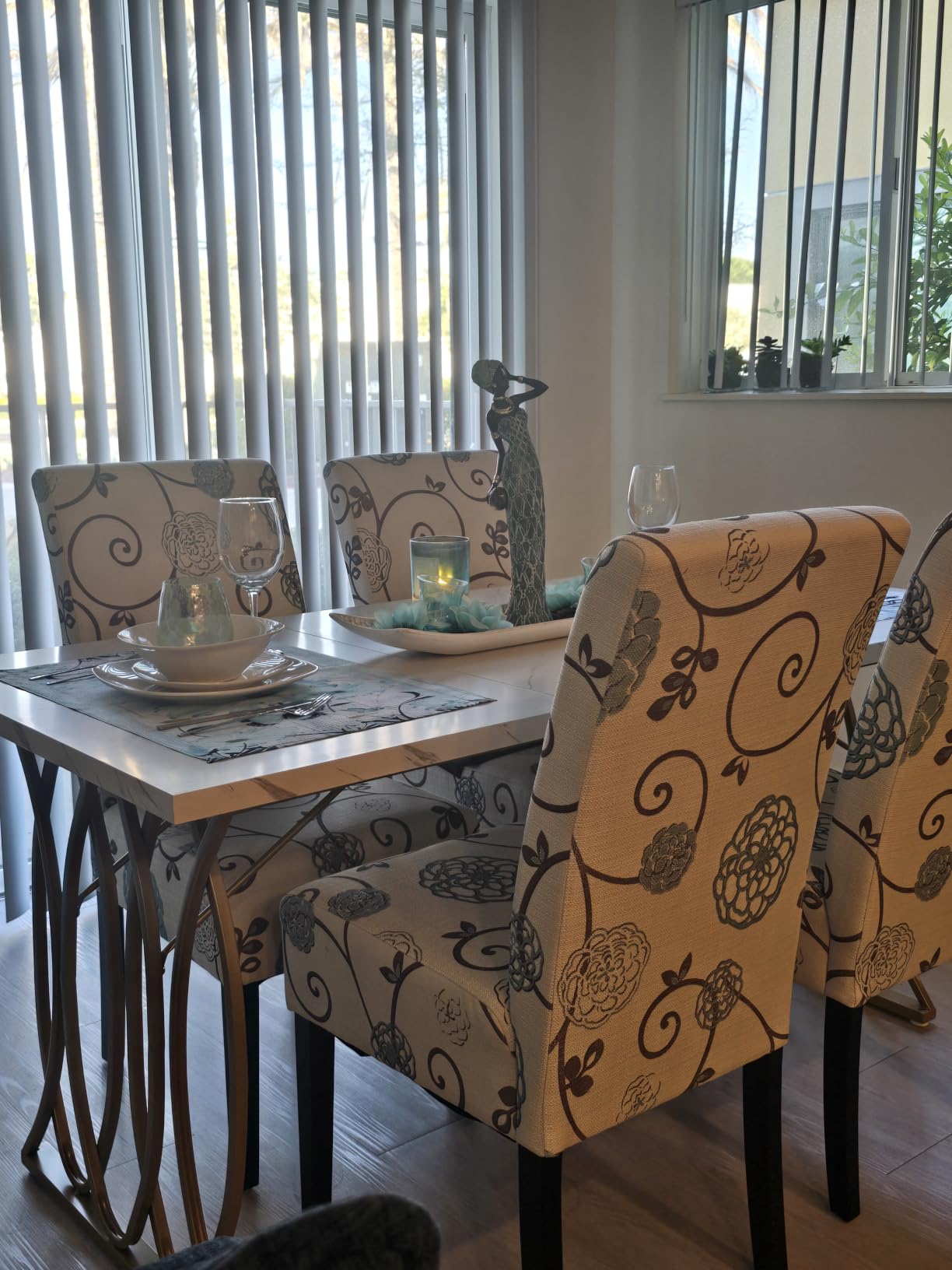 Tribesigns Modern Dining Table, 63