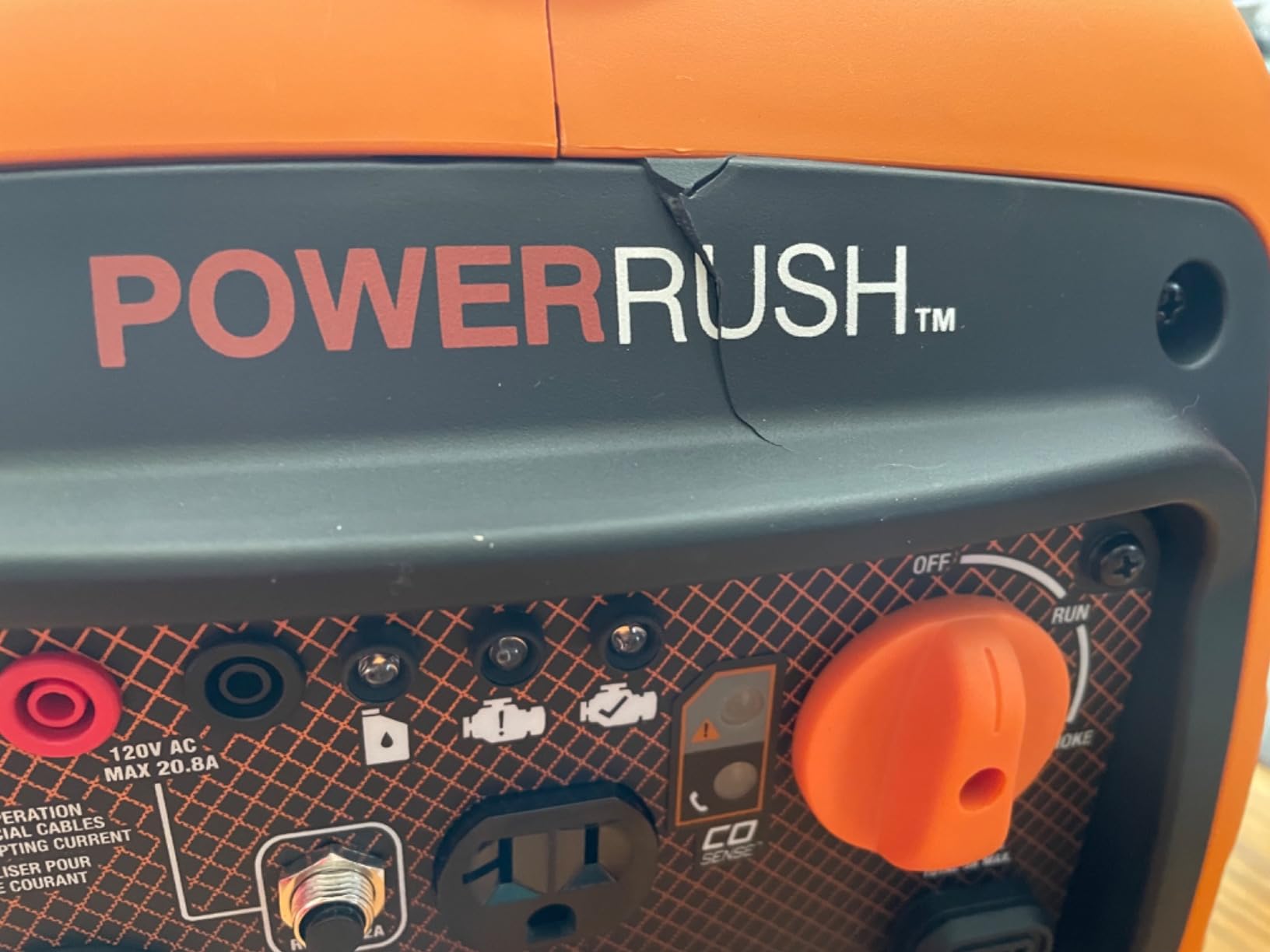 Generac 3,300-Watt Gas Powered Portable Inverter Generator - Lightweight and Compact - USB Ports for Device Charging - Produces Clean, Stable Power - Great for Home Backup, Camping, and RV Use customer photo 2