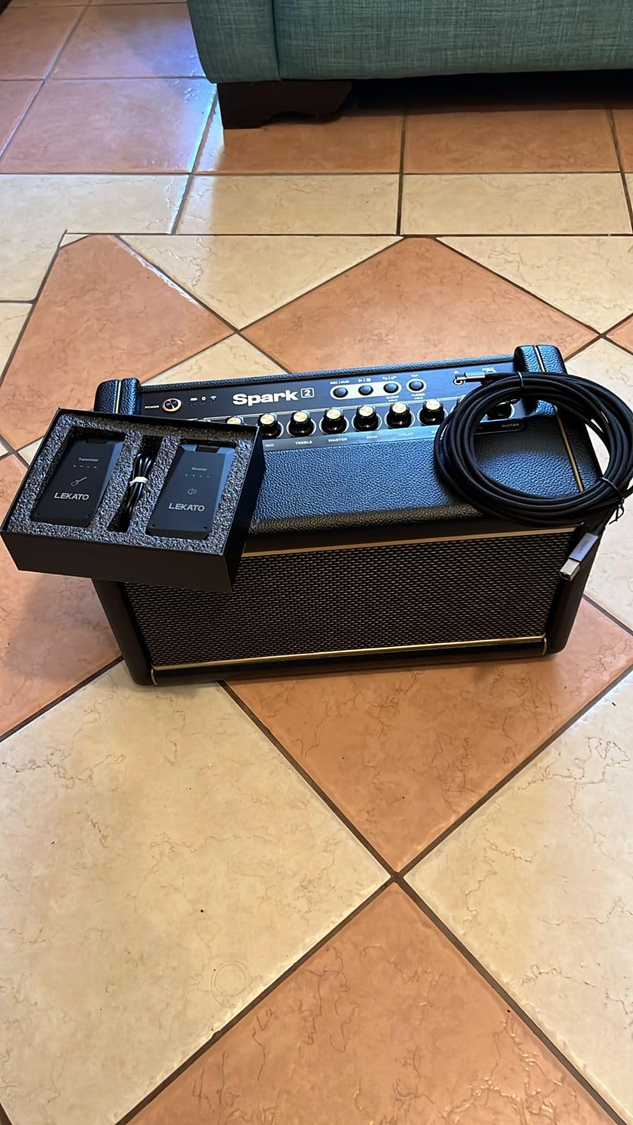 Positive Grid Spark 2 50W Smart Guitar Practice Amp & Bluetooth Speaker with Built-in Looper, AI Features & Smart App for Electric, Acoustic, & Bass Guitar customer photo 2