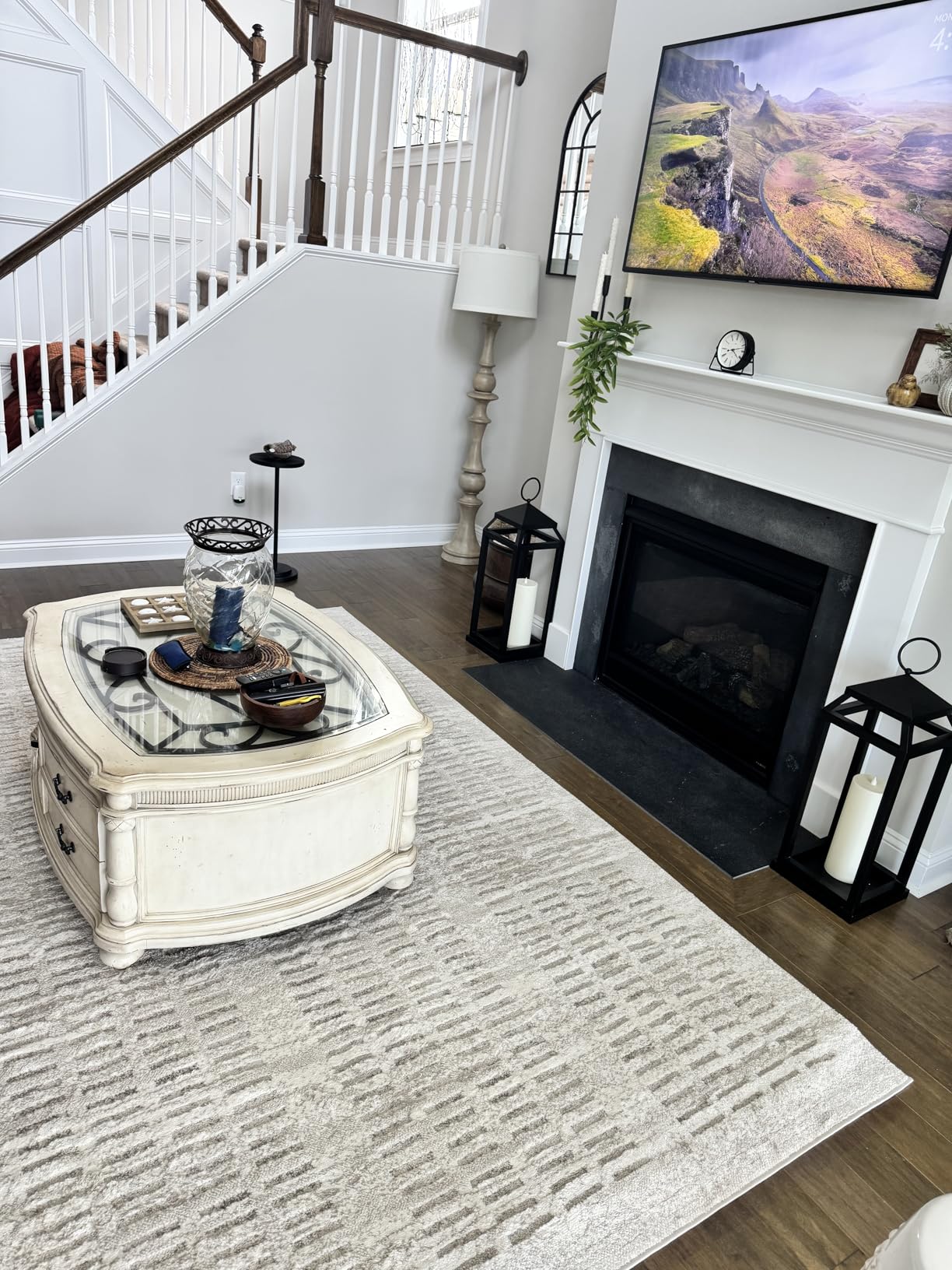 Amber Lewis Monty Collection MOT-06 PebbleBeige Area Rug customer photo 2