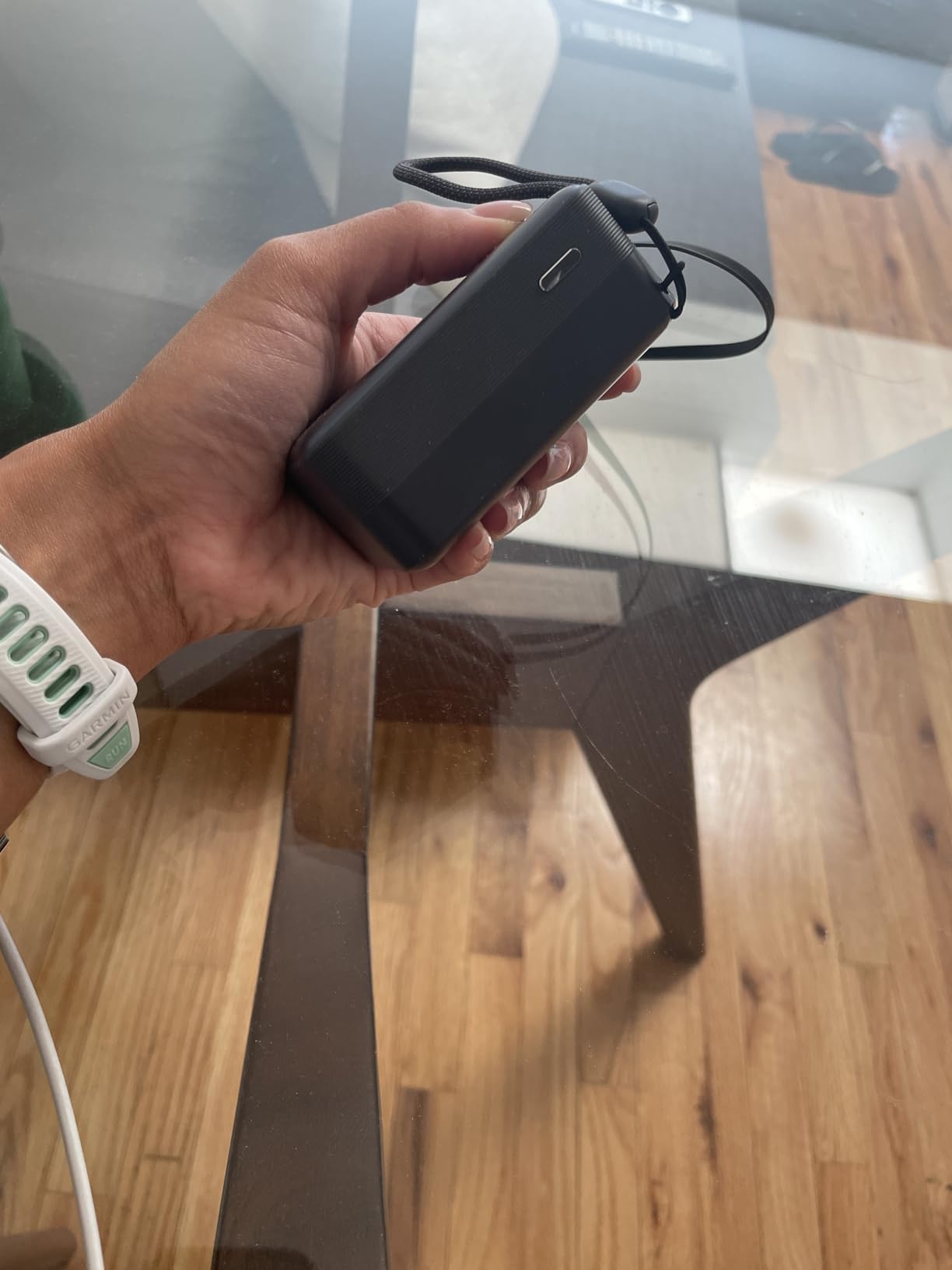 Nano Portable Charger, 45W 10,000mAh with 2.3 ft Retractable Cable, Compact Power Bank, Travel Essential Phone Battery Pack for iPhone 17/16 Series, iPad, Galaxy, Pixel, and More customer photo 2