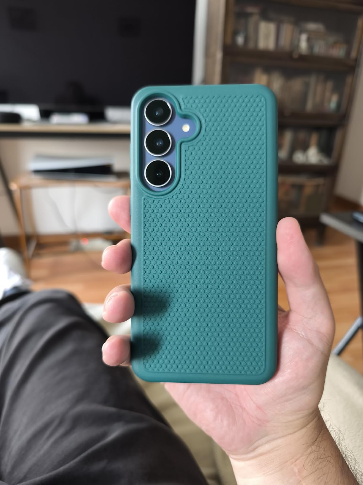 FNTCASE for Galaxy A17/A16 5G Phone Case - Samsung A17 Military Grade Drop Protection, 14ft Drop Tested, Screen Protector Included, Anti-Slip Matte Textured, TPU+PC Dual Layer Shockproof Cover customer photo 1