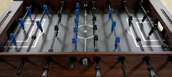 54 Inch Large Size Foosball Table for Adults, Competition Full Size Soccer Game Table with 2 Balls, Football Table Game Room customer photo 2