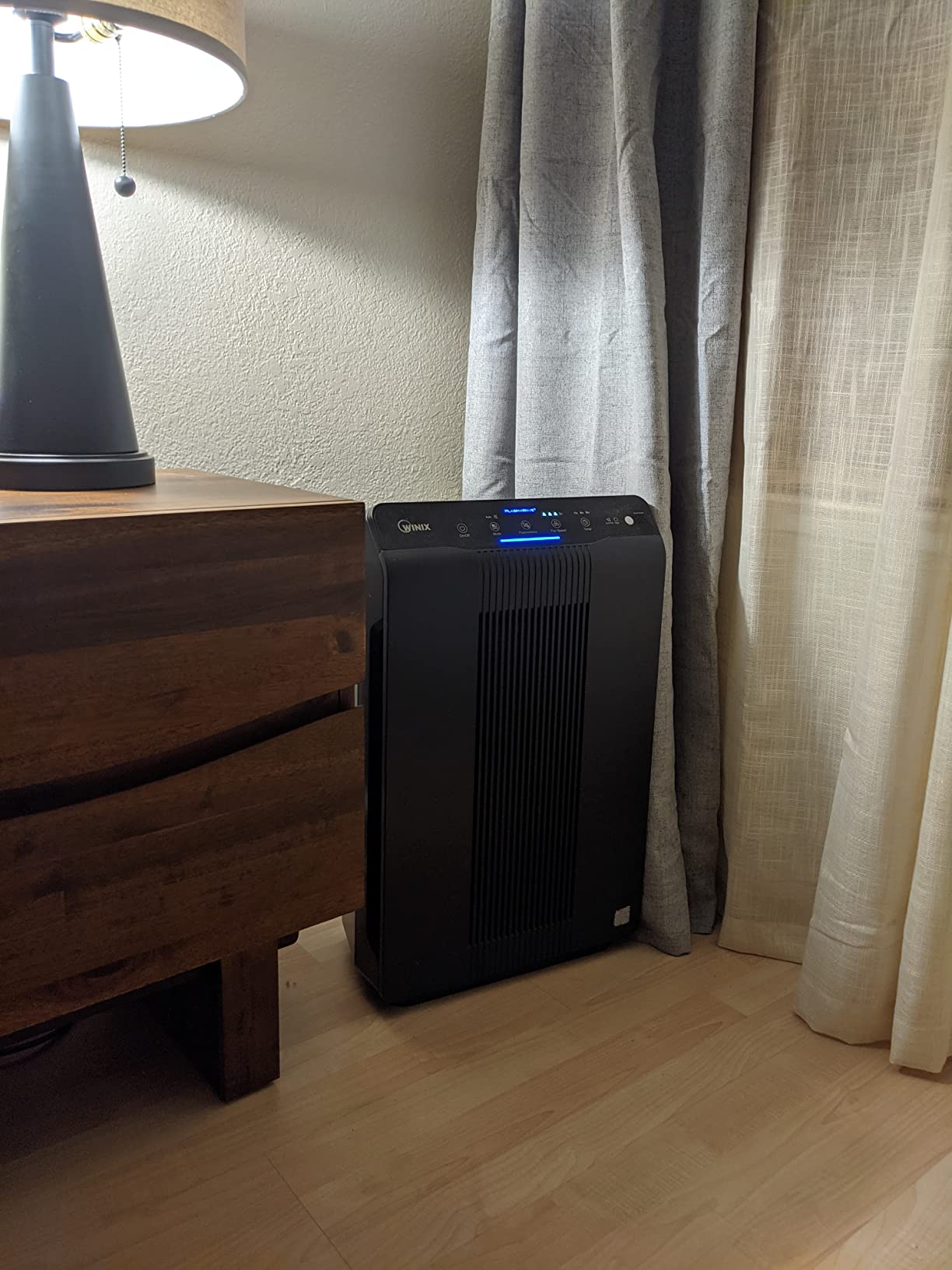 Winix 5510 Air Purifier for Home Large Room Up to 1881 Ft², True HEPA, High Deodorization Carbon Filter and Auto Mode, Captures Pet Allergies, Smoke customer photo 1