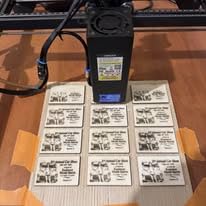 Longer New Upgrade RAY5 20W Laser Engraver, 20000mW Output, 32-bit Motherboard, 130W CNC Laser Cutter, App Offline Control, DIY Engraver Tool for Metal/Glass/Wood, Engraving Speed to 24,000 mm/min customer photo 2