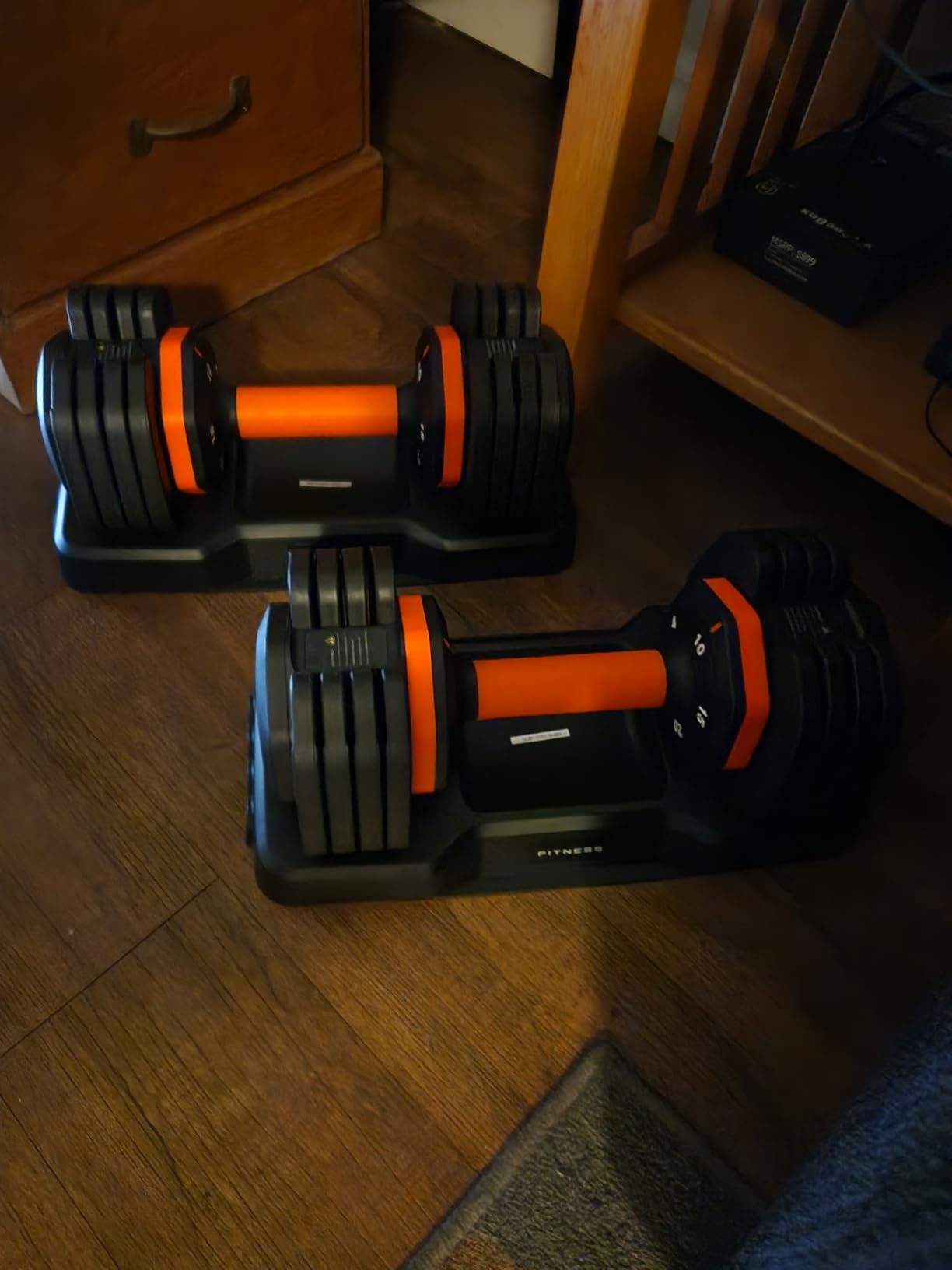 2026 FDB2 Updated Adjustable Dumbbell Set of 2, 110lbs/50lbs customer photo 1
