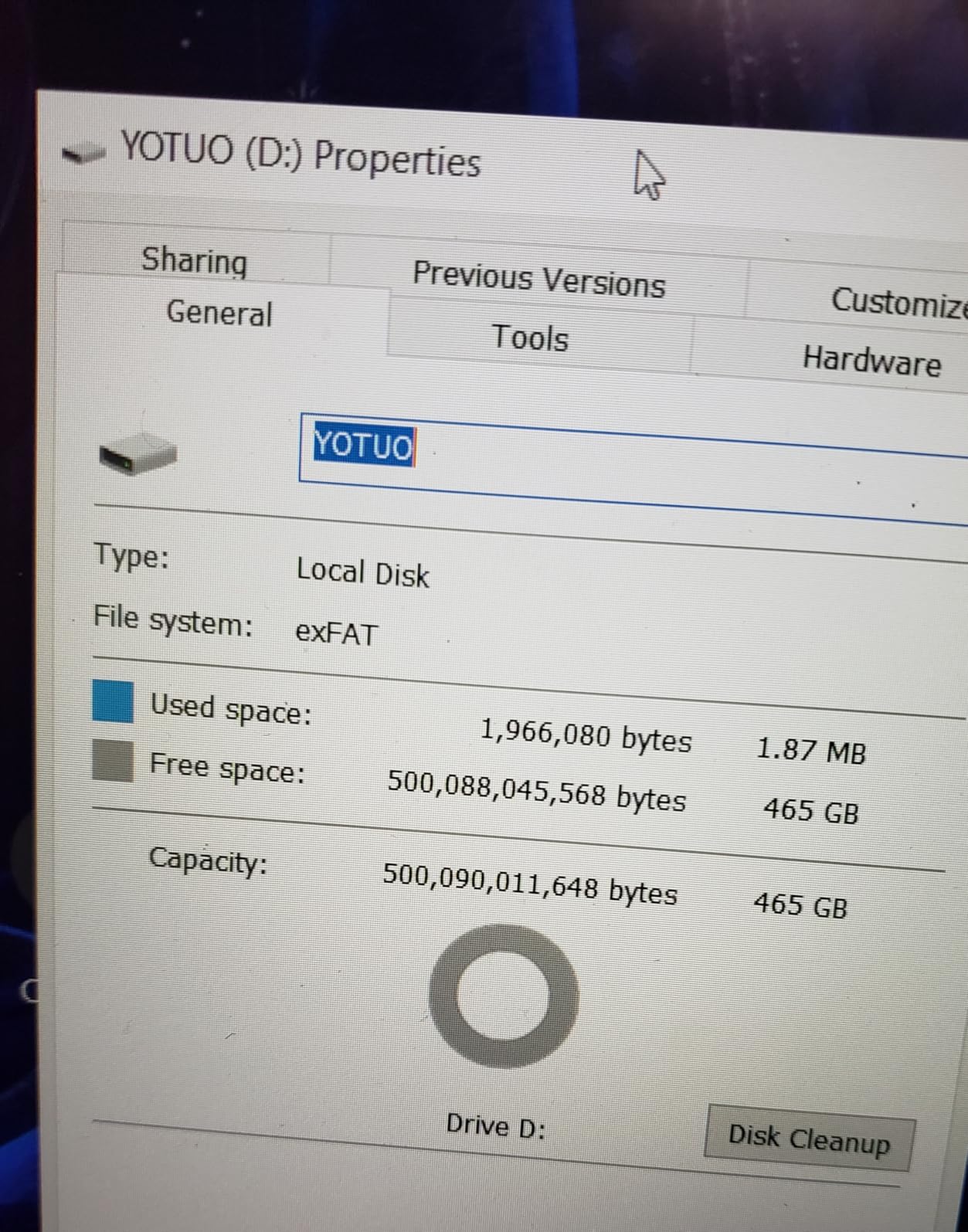 YOTUO 1TB External Hard Drive, USB C Multiport Hub HDD 7-in-1, USB 3.0, SD/TF Card Reader, Docking Station, Multi-Function HDD for Windows, Mac, Android, TV, iPhone 15/16/17, Laptop, Desktop, PC customer photo 1