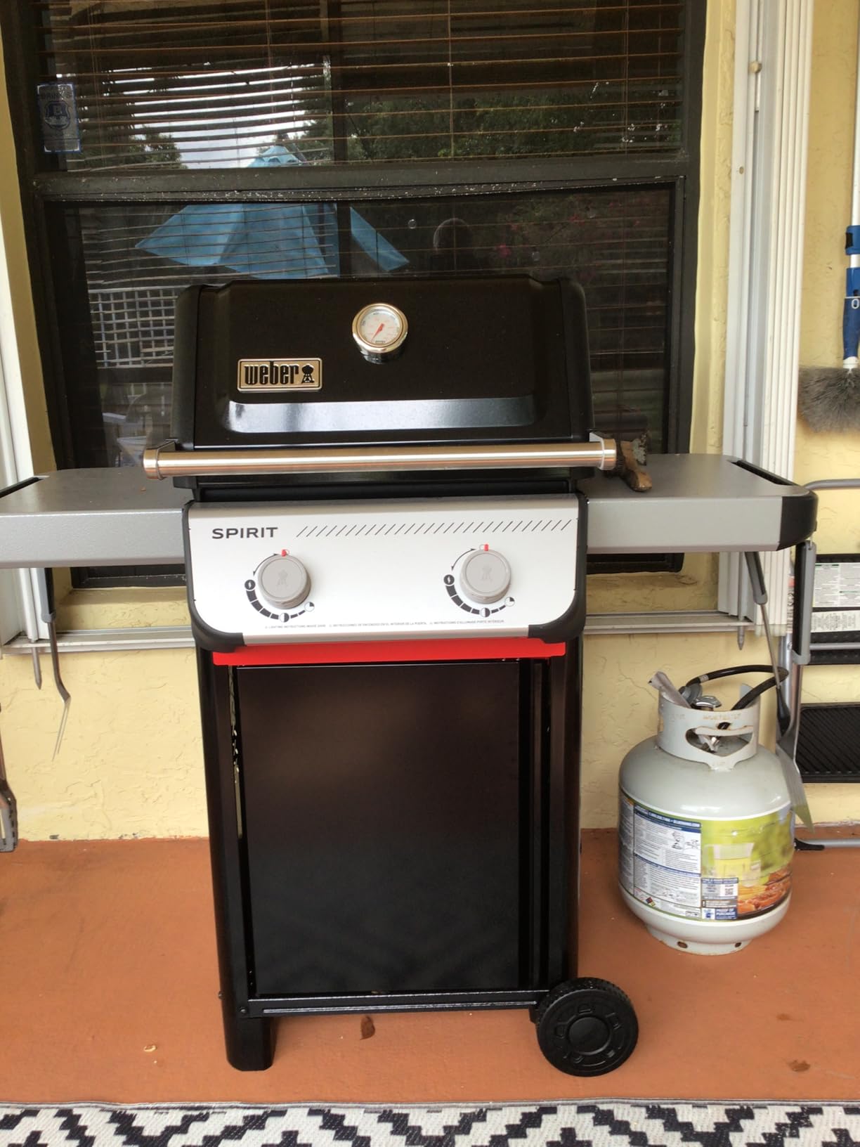 Weber Spirit E-210 Liquid Propane Gas Grill for Outdoor Cooking and BBQ, 2 Burners, Black - Porcelain-Enameled Cast-Iron Grates & Snap-Jet Ignition customer photo 2