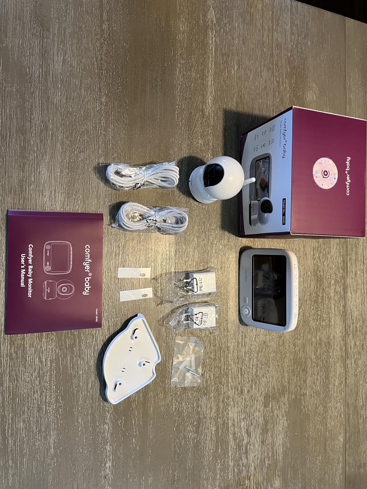 Comfyer Hybrid Video No WiFi & Smart WiFi Baby Monitor - 5