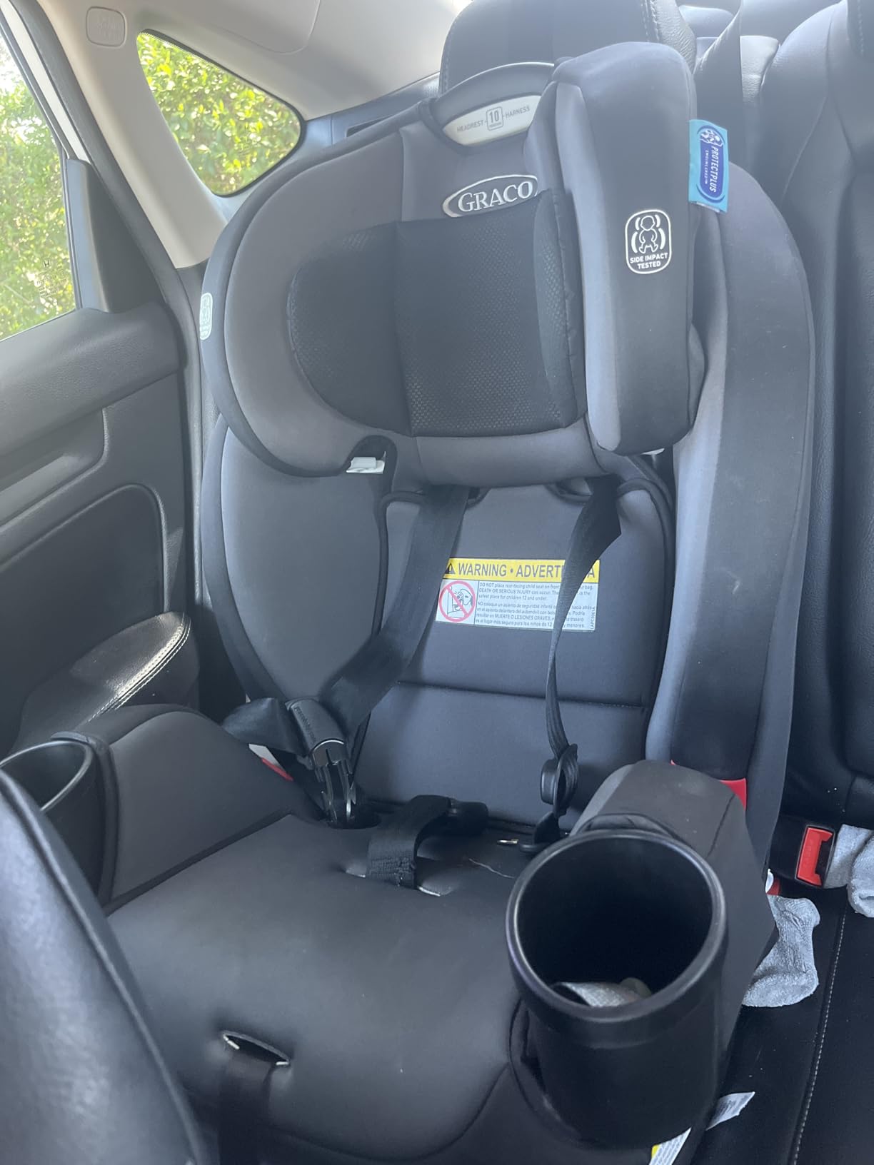 Graco TriRide 3-in-1 Convertible Car Seat - Highback Booster, Forward & Rear Facing Modes, Suitable from Newborn to Preschooler, Perfect for Long Journeys in Redmond Color customer photo 2