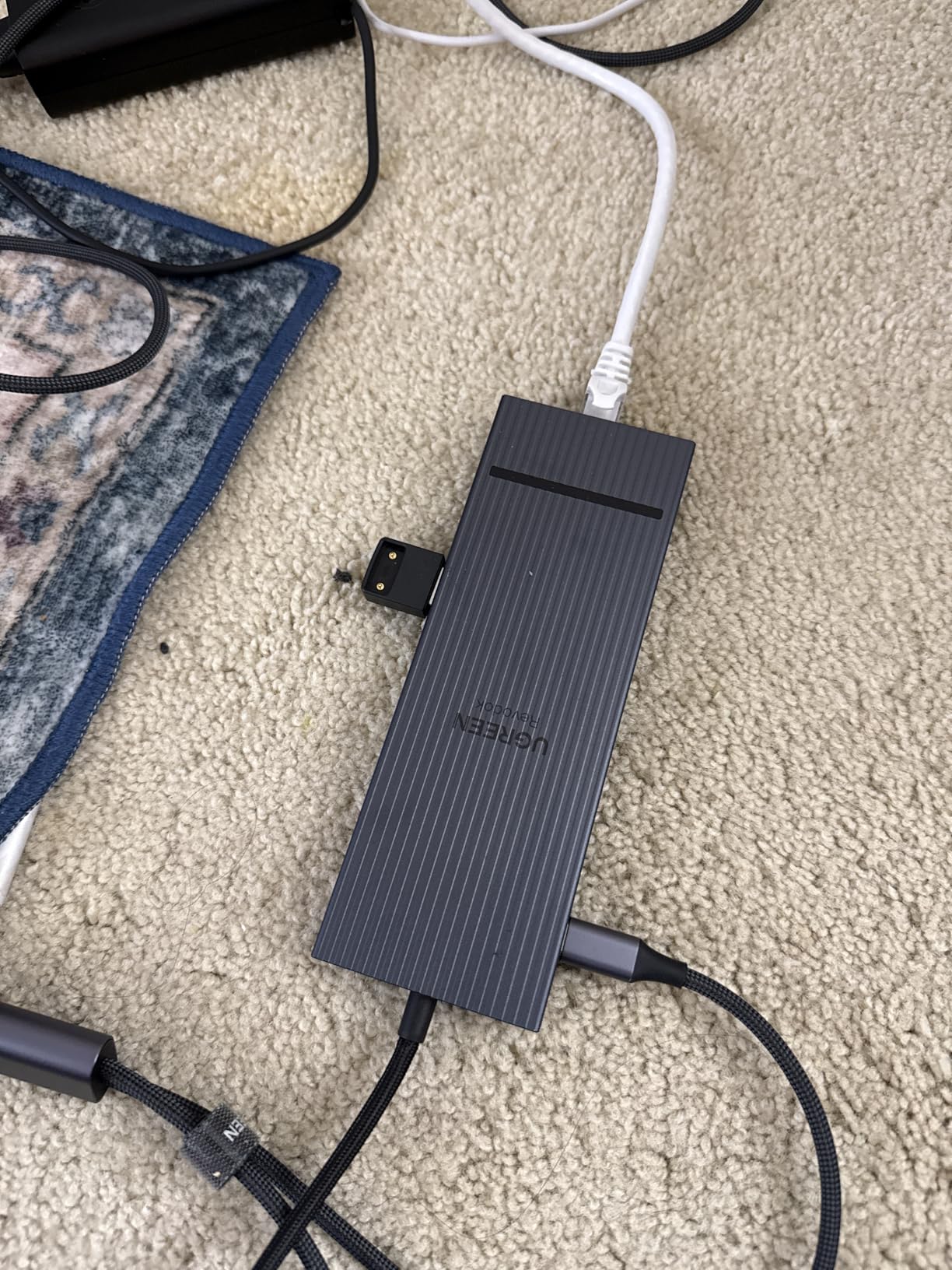 UGREEN 12-in-1 Docking Station with Triple 4K, 2 HDMI, DP, 2x10Gbps USB C, 2xUSB-A 2.0, 100W PD, SD/TF 3.0, 1000Mbps Ethernet, 3.5mm Audio, Revodok Pro USB-C Hub Multiple Adapter for DELL, HP and More customer photo 1