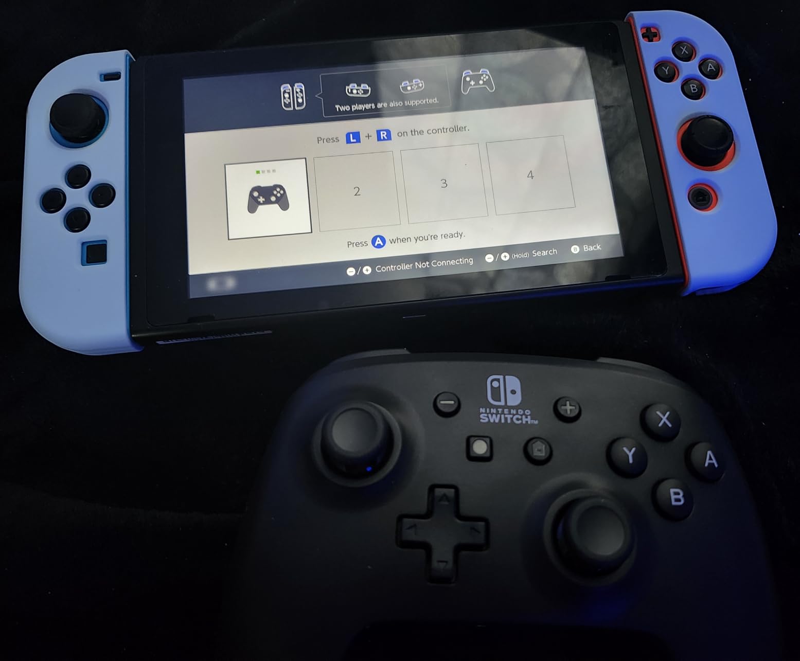 PowerA Wireless Controller - Nintendo Switch/Switch Lite/Switch-OLED Model, Nintendo Switch 2, Jet Black customer photo 1