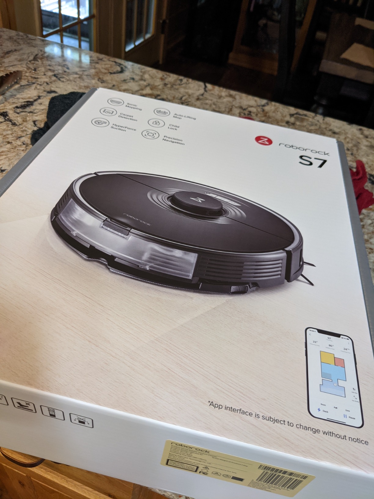 Roborock Q7 M5 Robot Vacuum and Mop Combo, 10,000Pa HyperForce Suction, Robotic Vacuum Cleaner, Dual Anti-Tangle System, APP-Controlled Mopping, LiDAR Navigation, for Pet Hair and Carpet, White customer photo 2