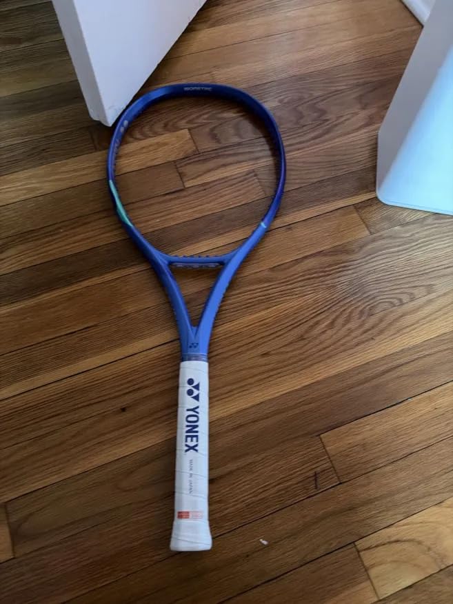 Yonex EZONE 100 Blast Blue Racquet | Powerful 16x19 Strings Arm-Friendly Graphite Racket for Advanced Tennis Players customer photo 2