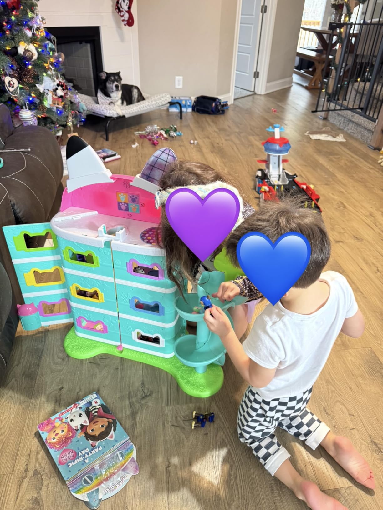Gabby's Dollhouse: The Movie, Meow-Mazing Interactive Dollhouse, 7 Rooms, LCD Screen Eyes, Figures, Sound FX, Kids Toys for Girls & Boys Ages 3 and Up customer photo 2