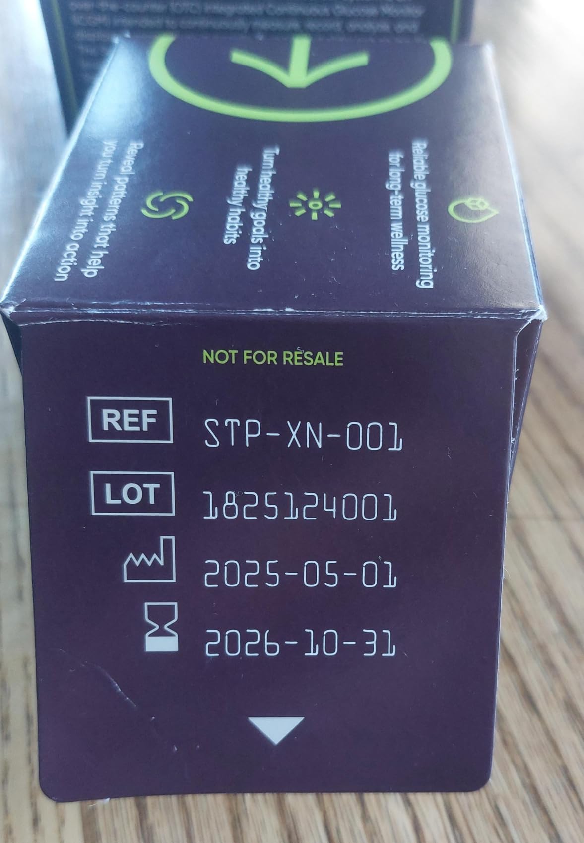 Stelo Glucose Biosensor & App by Dexcom - A Leader in Continuous Glucose Monitoring (CGM). 24/7 Tracking & Personalized Insights to Reveal Patterns. 2-Pack (Up to 15 Days Each). iOS & Android. customer photo 1